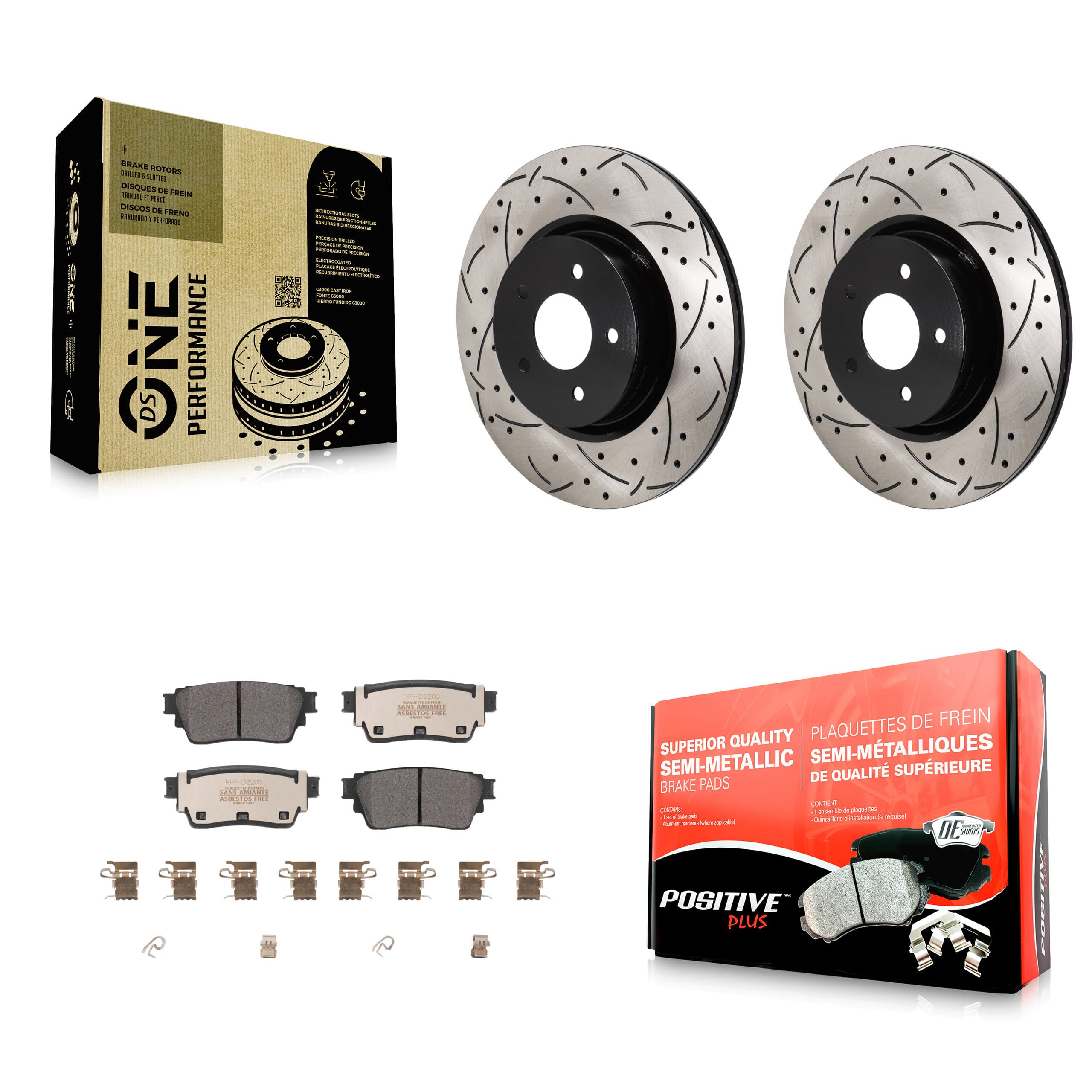 Transit Auto - KDF-101387 - Rear Disc Brake Kits image 1