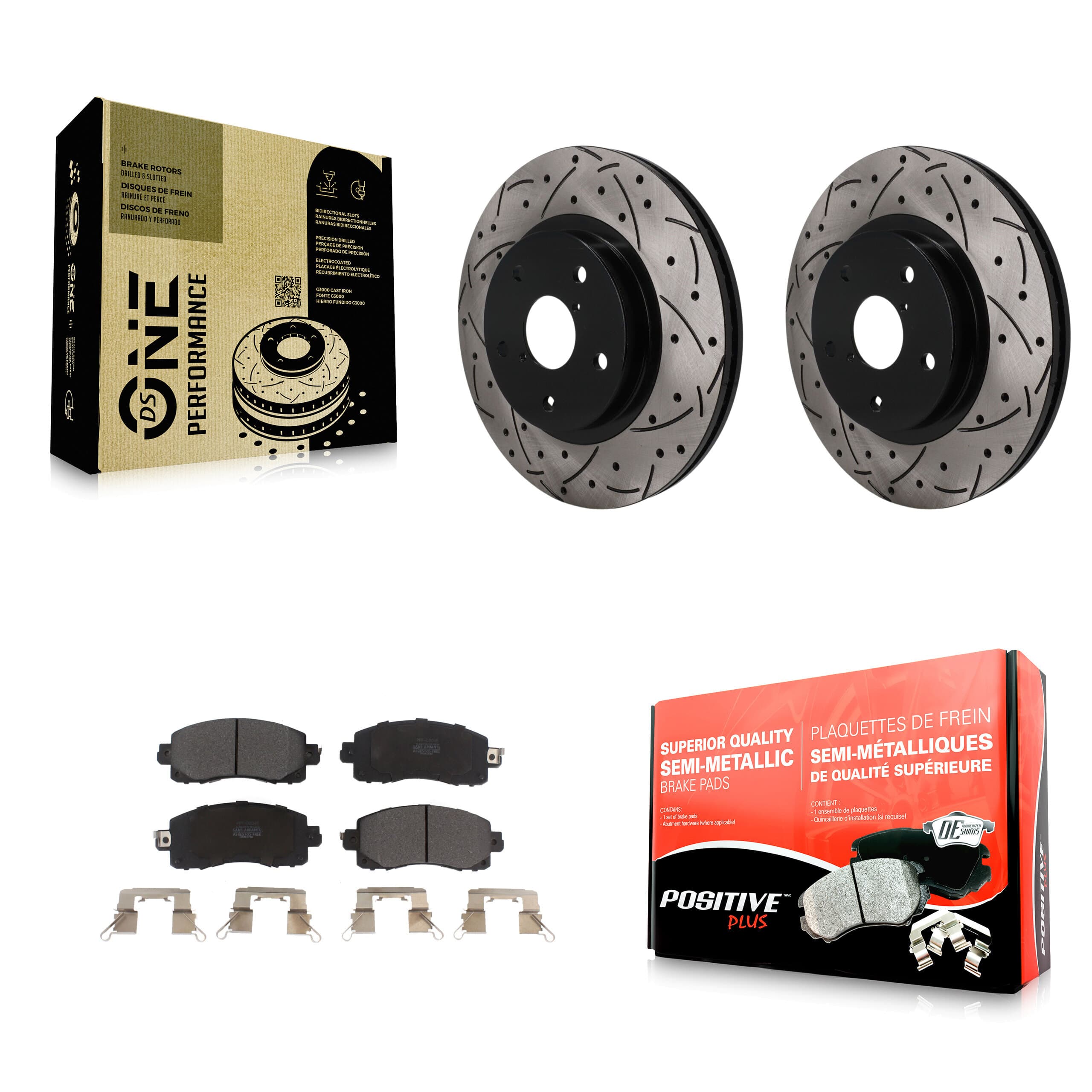 Transit Auto - KDF-101880 - Front Disc Brake Kits image 1