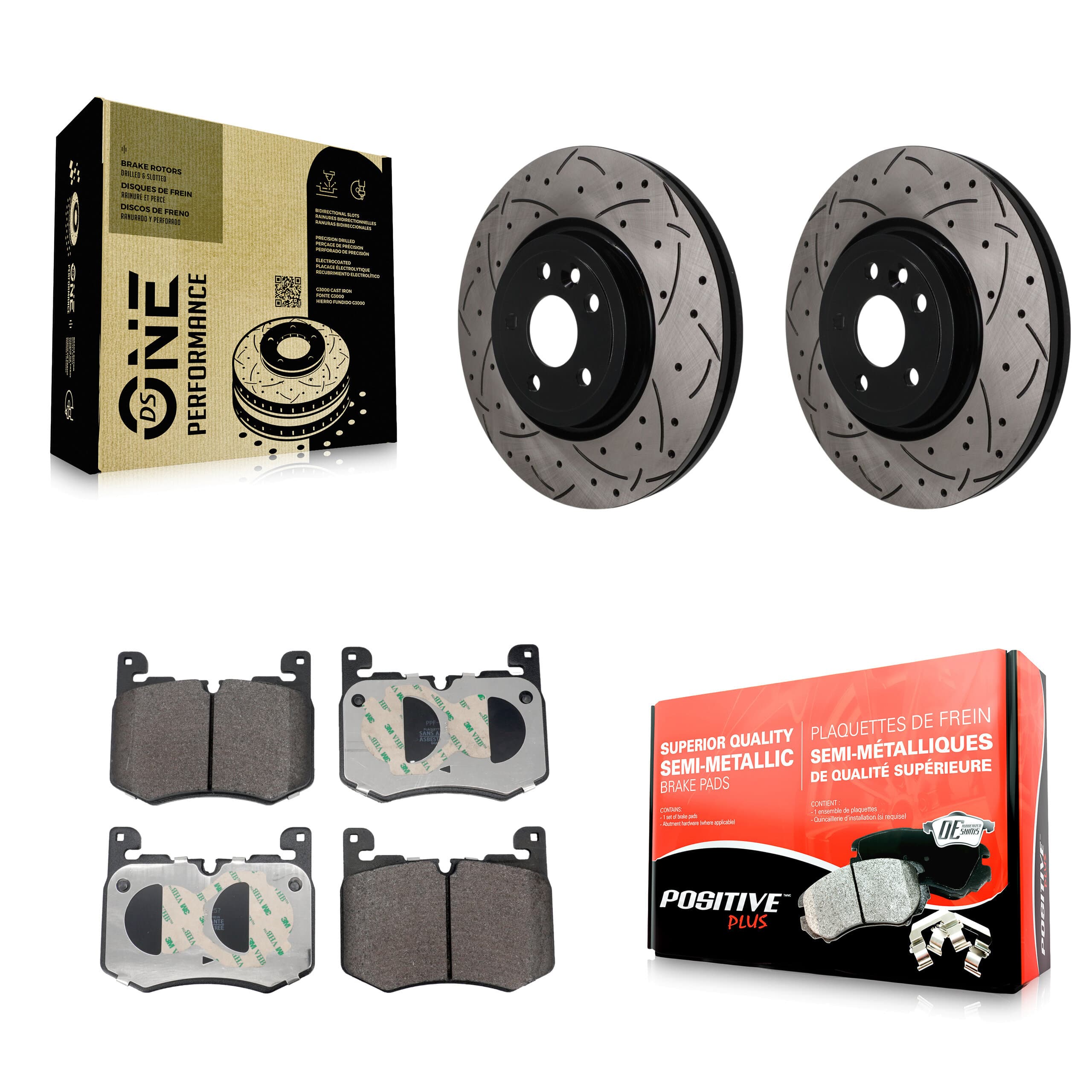 Transit Auto - KDF-101883 - Front Disc Brake Kits image 1