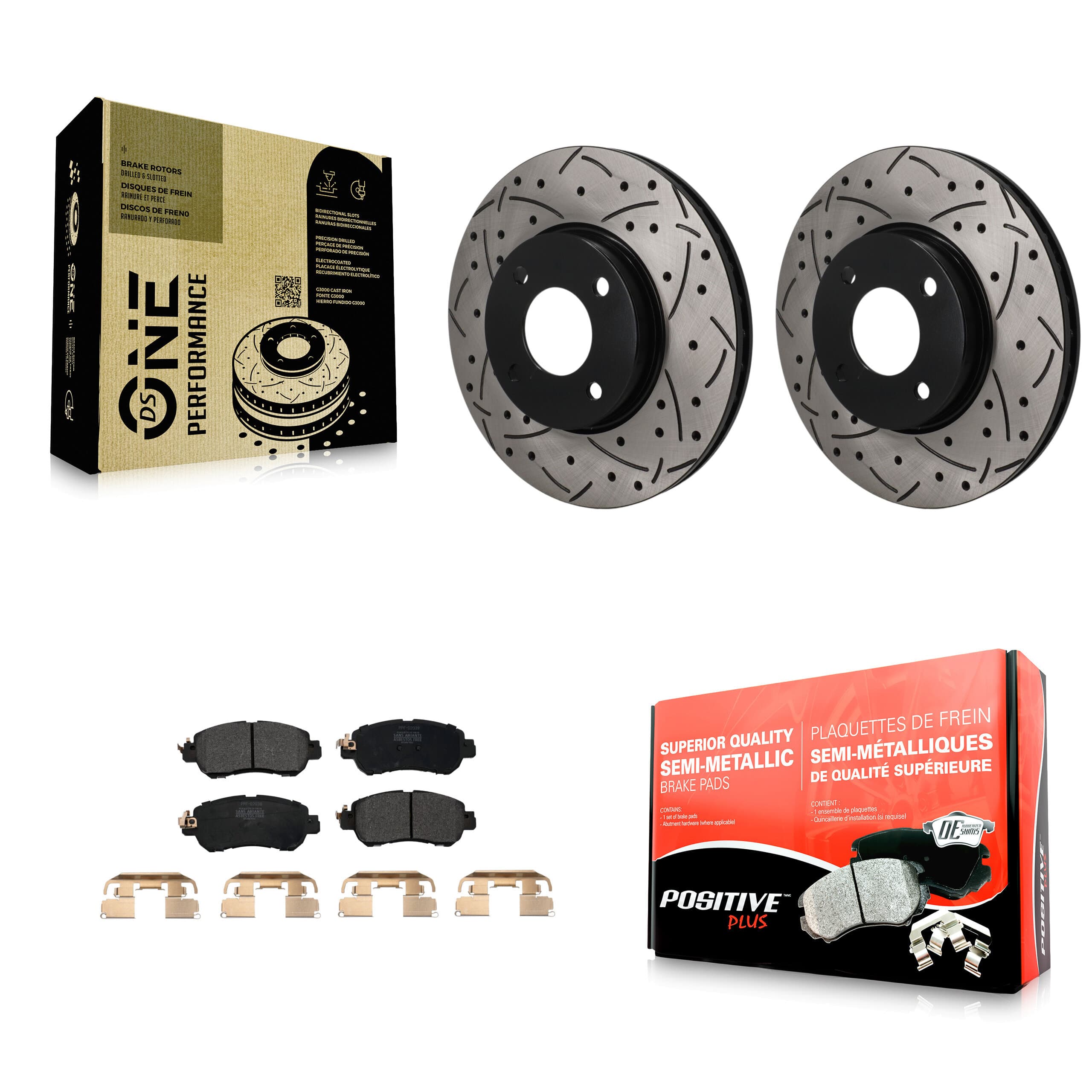 Transit Auto - KDF-101892 - Front Disc Brake Kits image 1