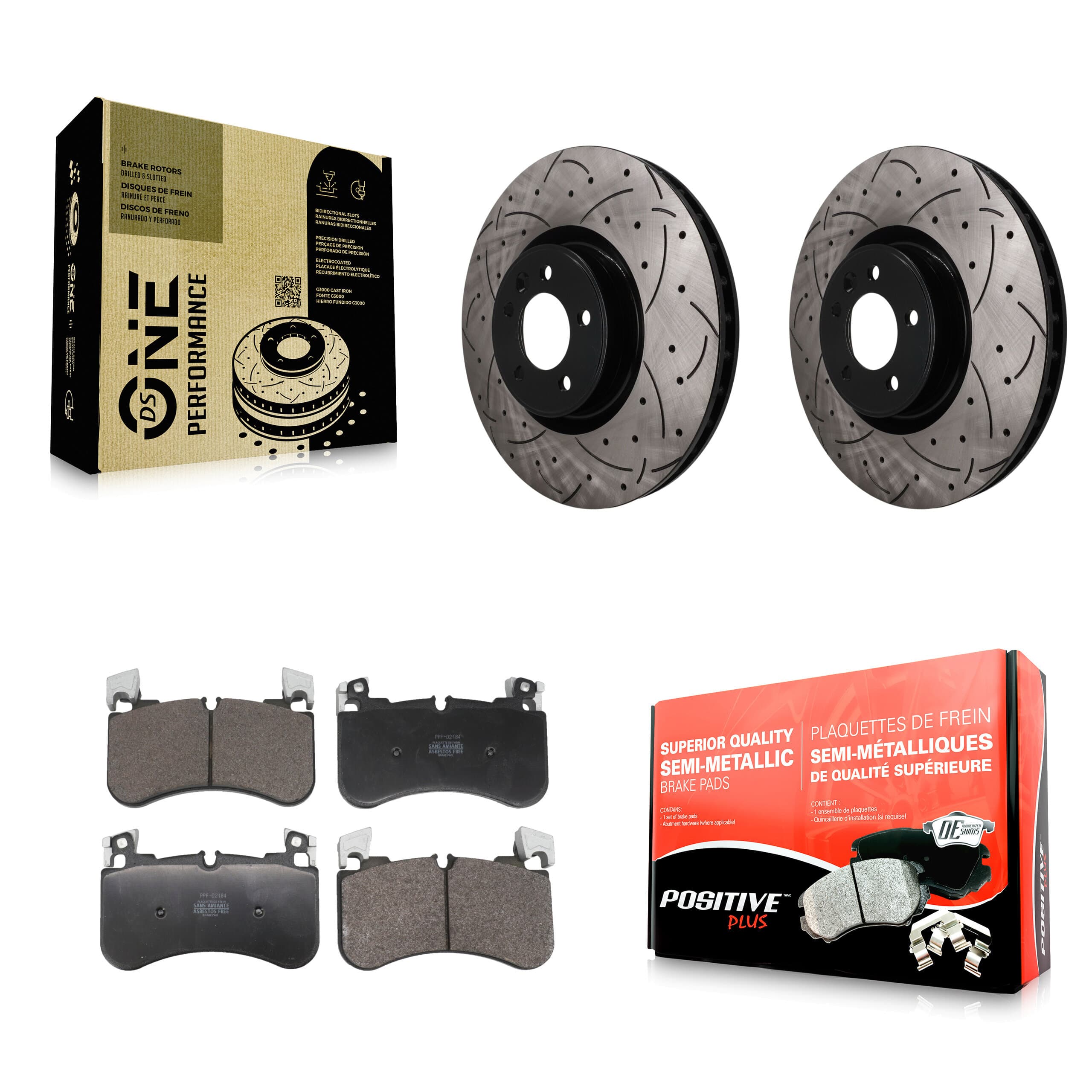 Transit Auto - KDF-101902 - Front Disc Brake Kits image 1