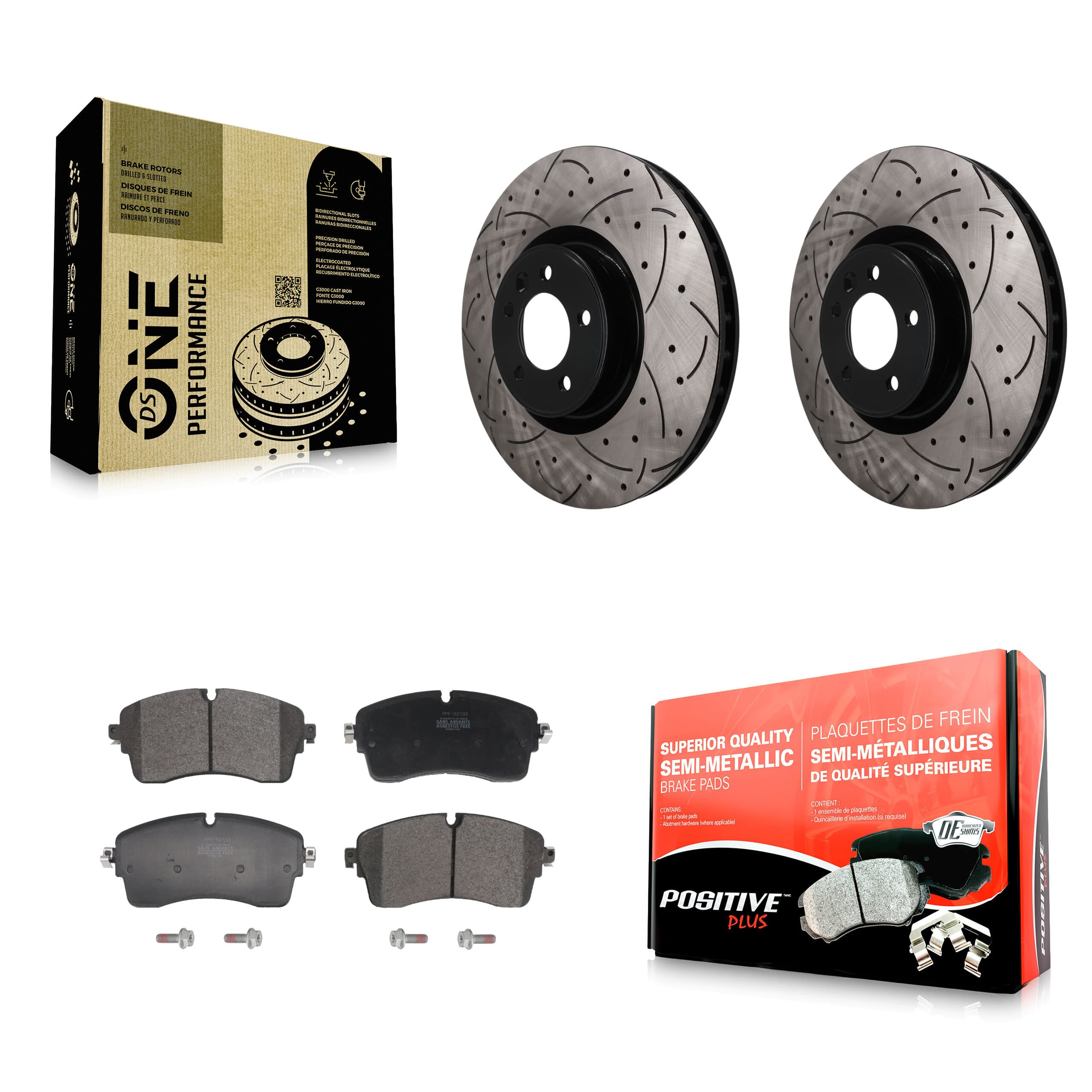 Transit Auto - KDF-101909 - Front Disc Brake Kits image 1