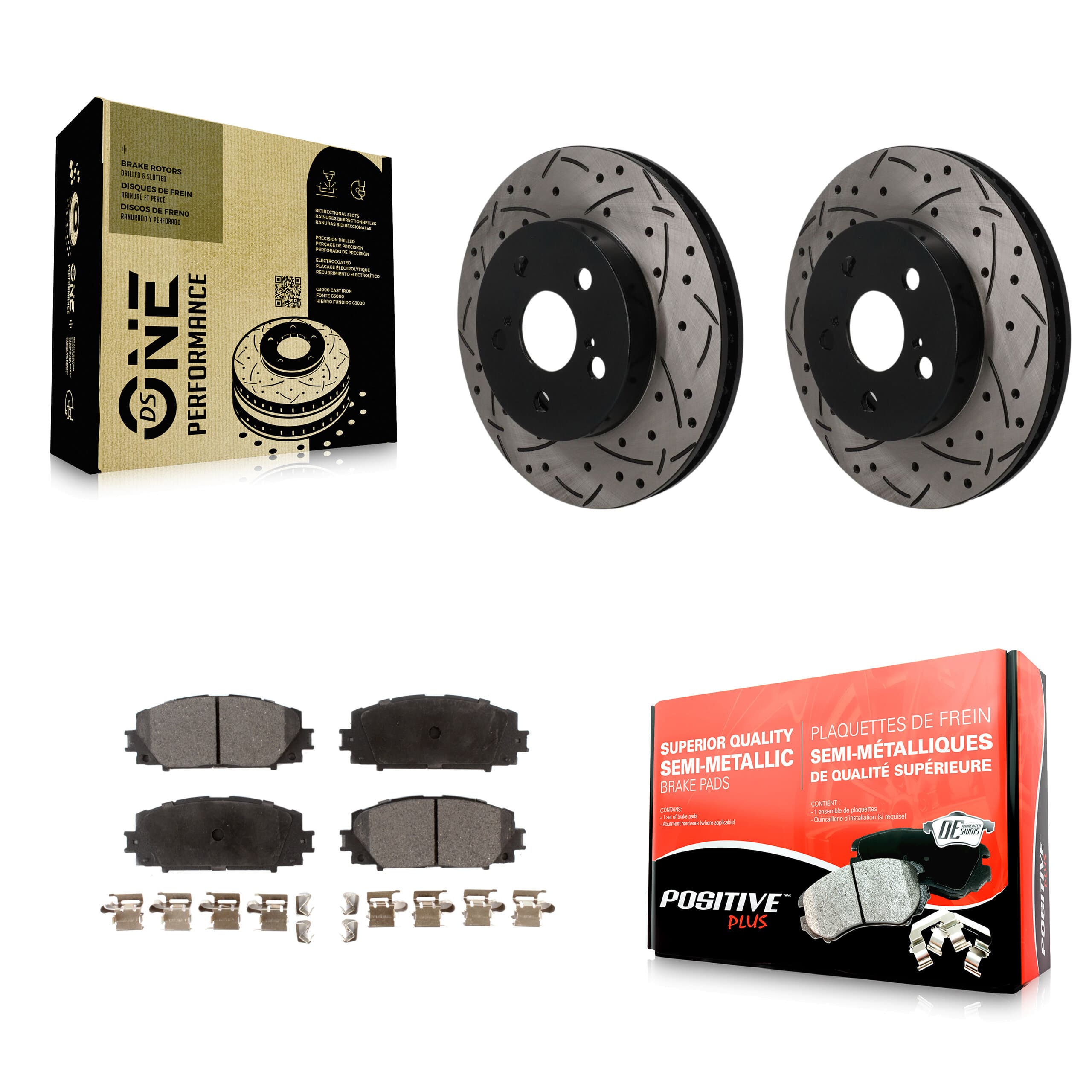 Transit Auto - KDF-101910 - Front Disc Brake Kits image 1