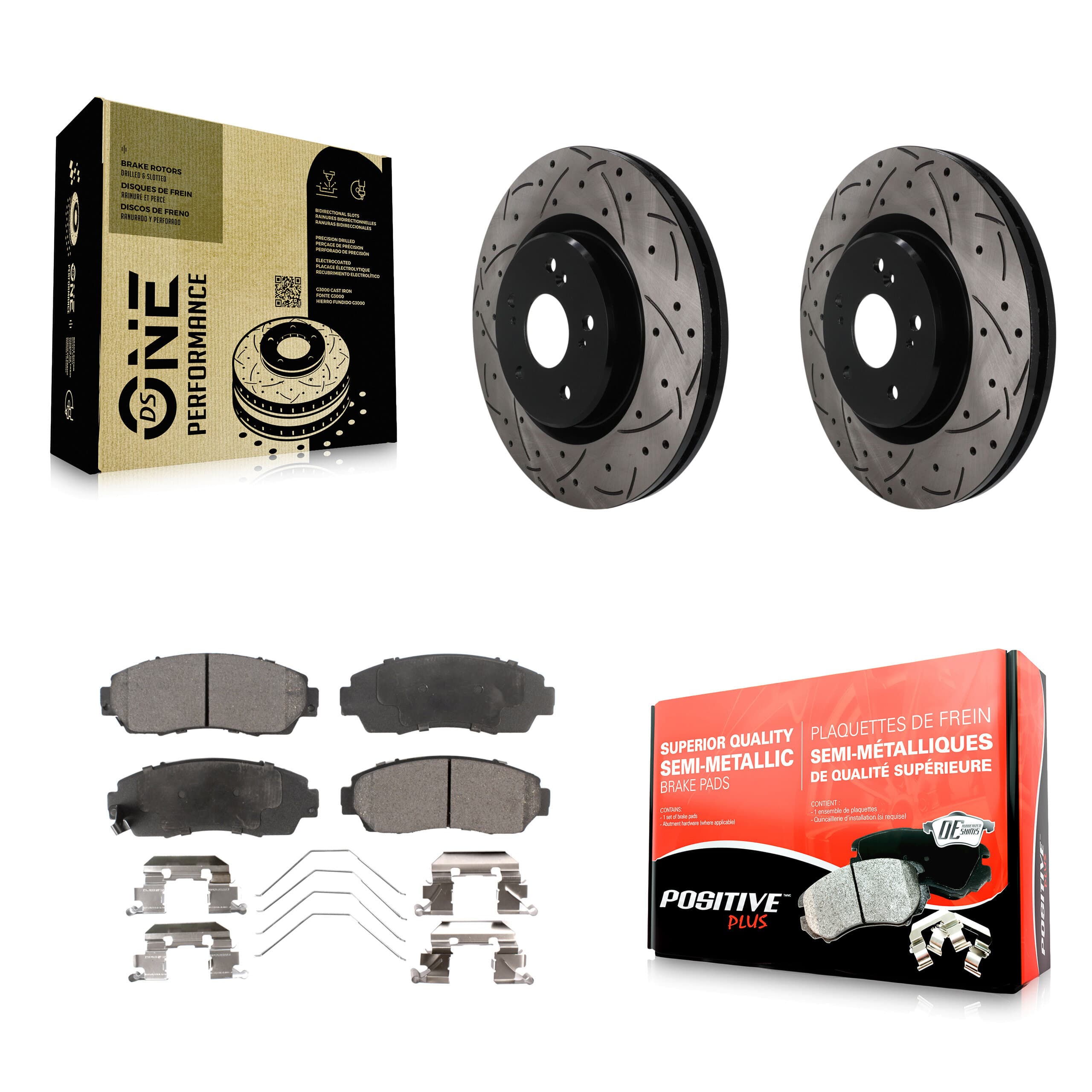 Transit Auto - KDF-101915 - Front Disc Brake Kits image 1