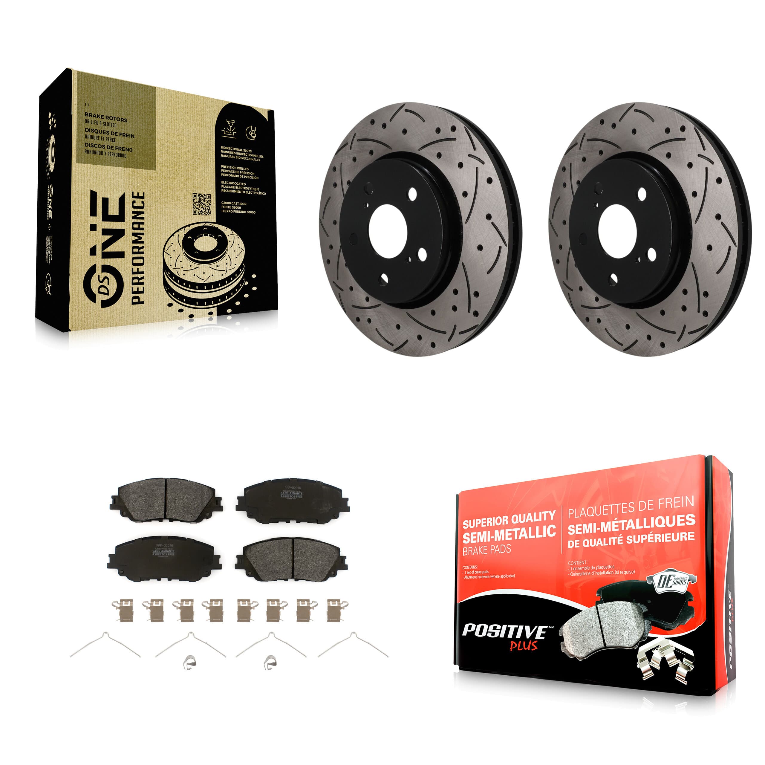 Transit Auto - KDF-101916 - Front Disc Brake Kits image 1