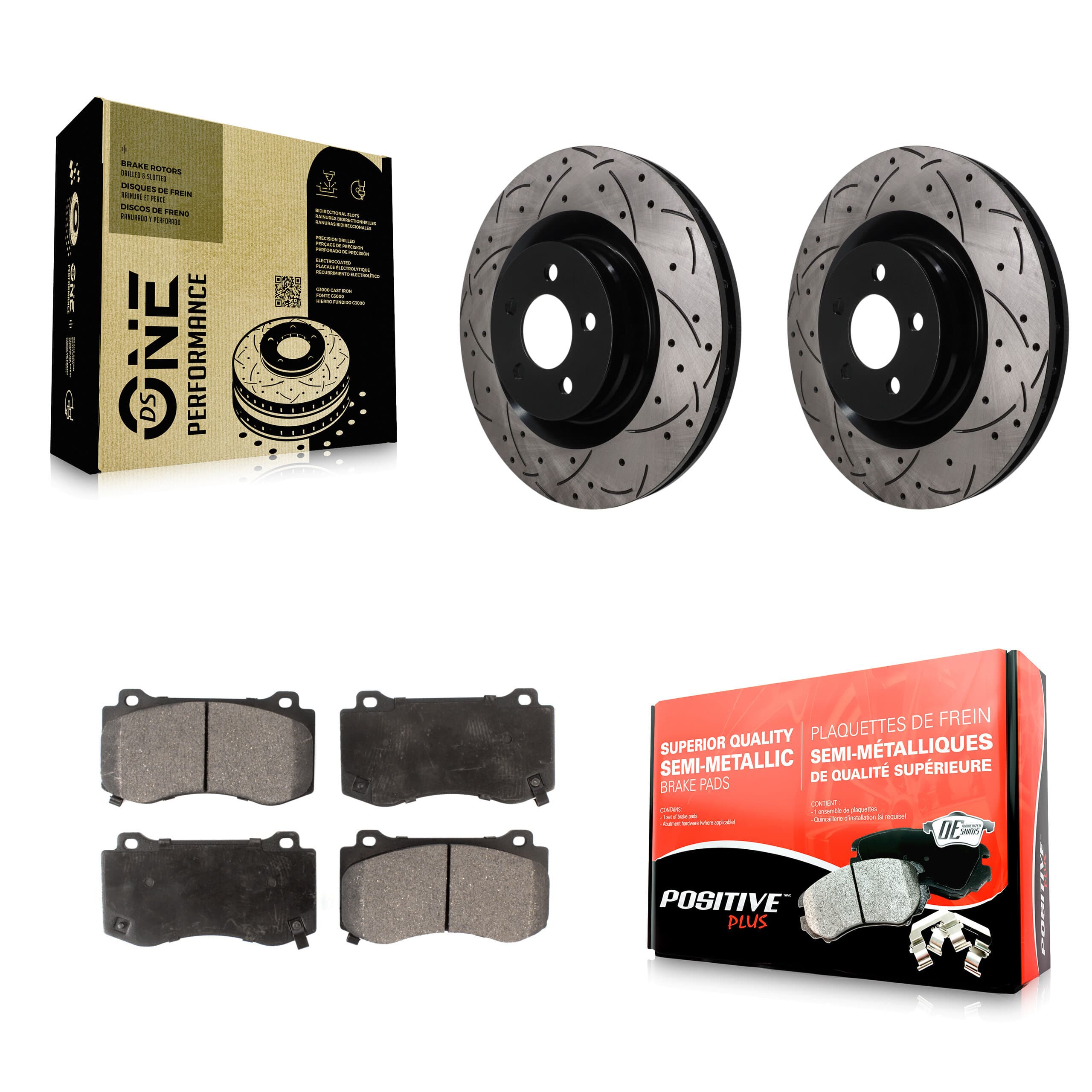 Transit Auto - KDF-101923 - Front Disc Brake Kits image 1