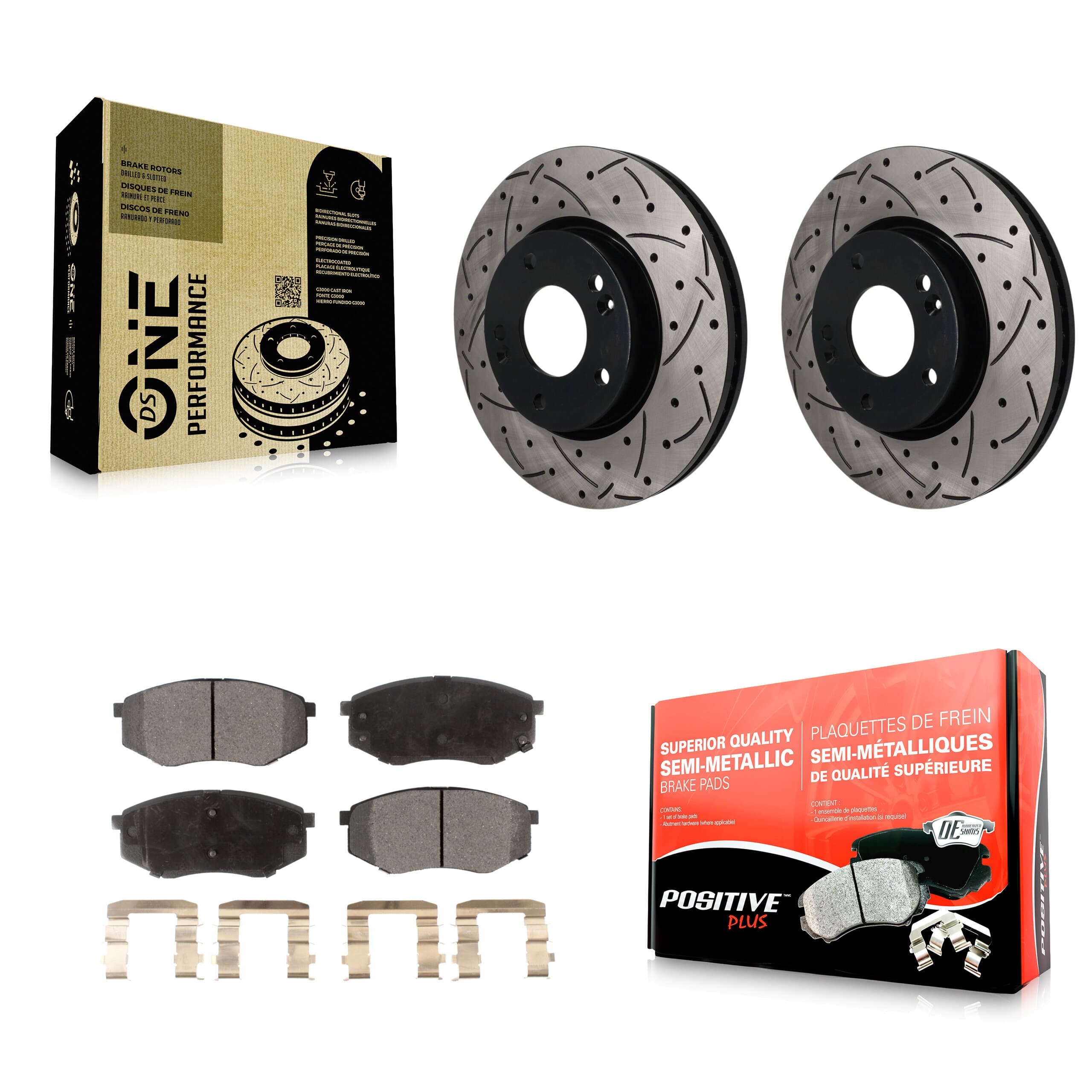 Transit Auto - KDF-101930 - Front Disc Brake Kits image 1
