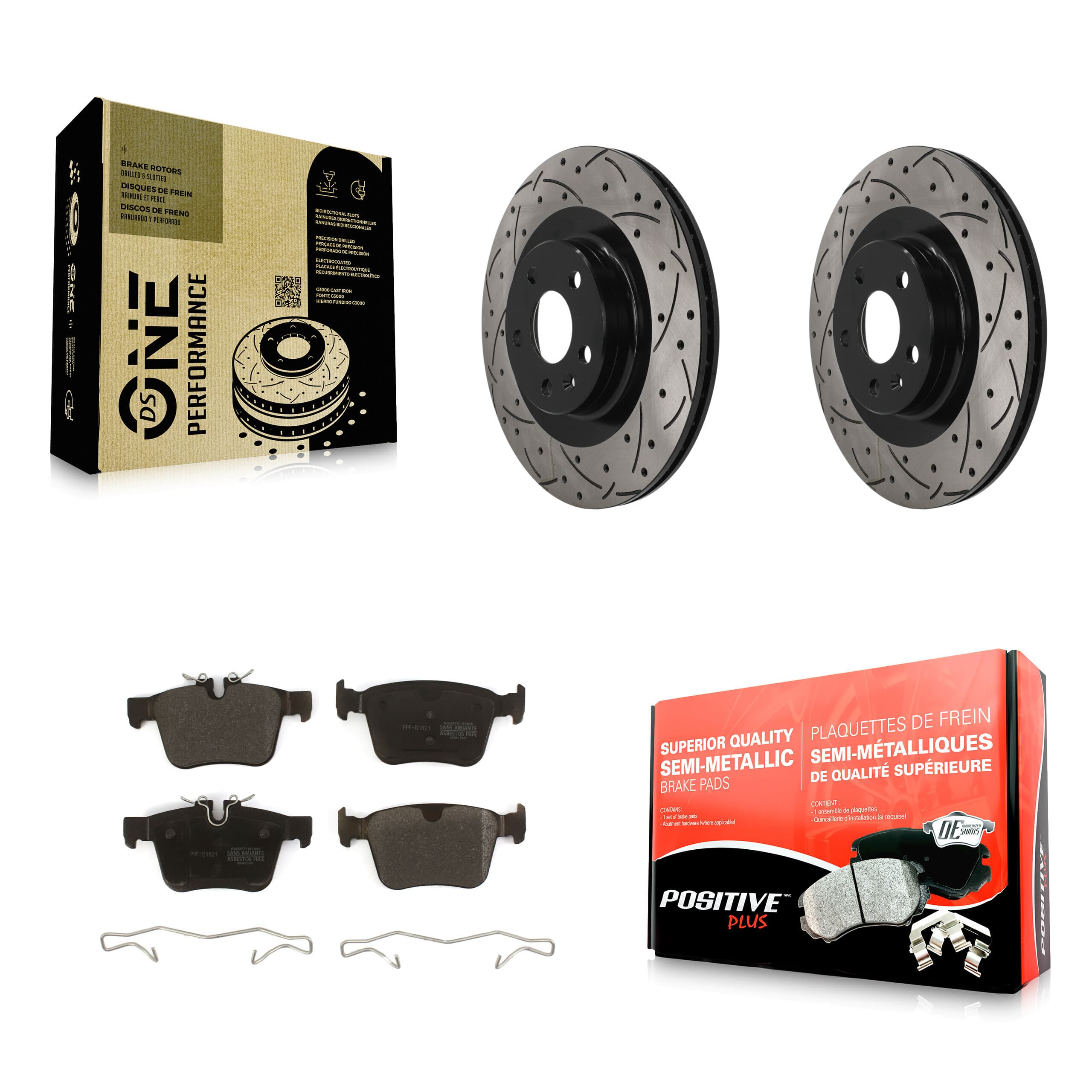 Transit Auto - KDF-101937 - Rear Disc Brake Kits image 1