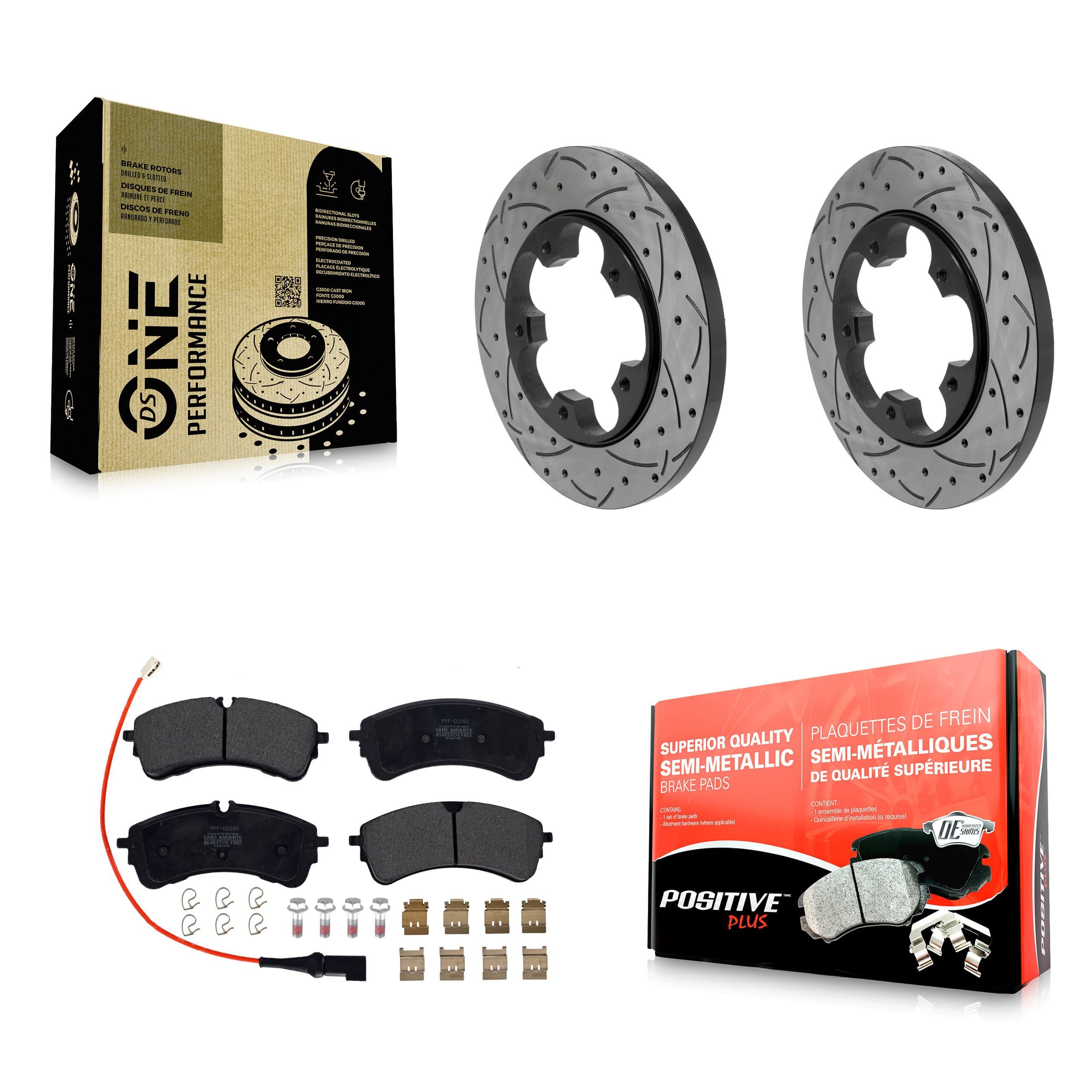 Transit Auto - KDF-101967 - Rear Disc Brake Kits image 1