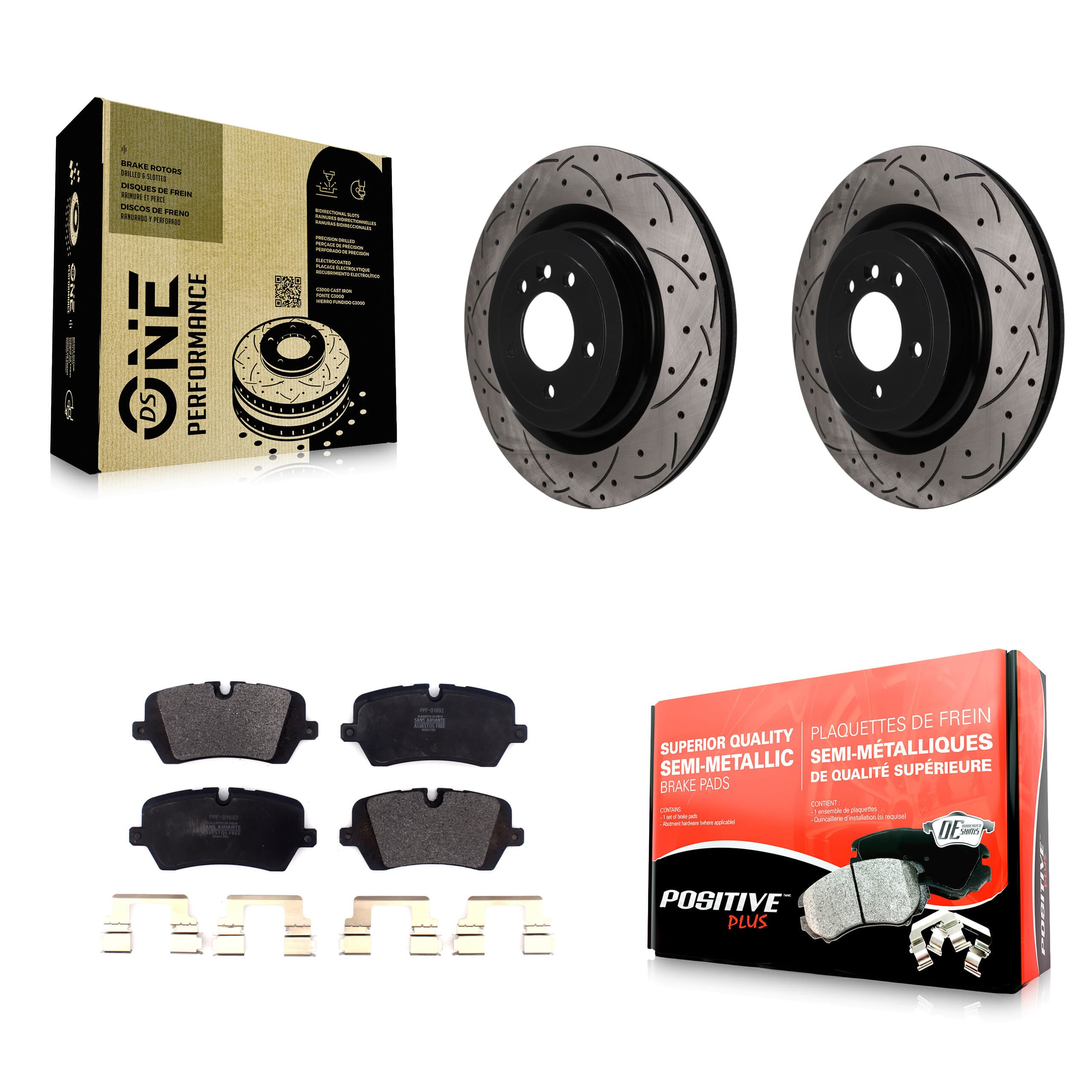 Transit Auto - KDF-101980 - Rear Disc Brake Kits image 1