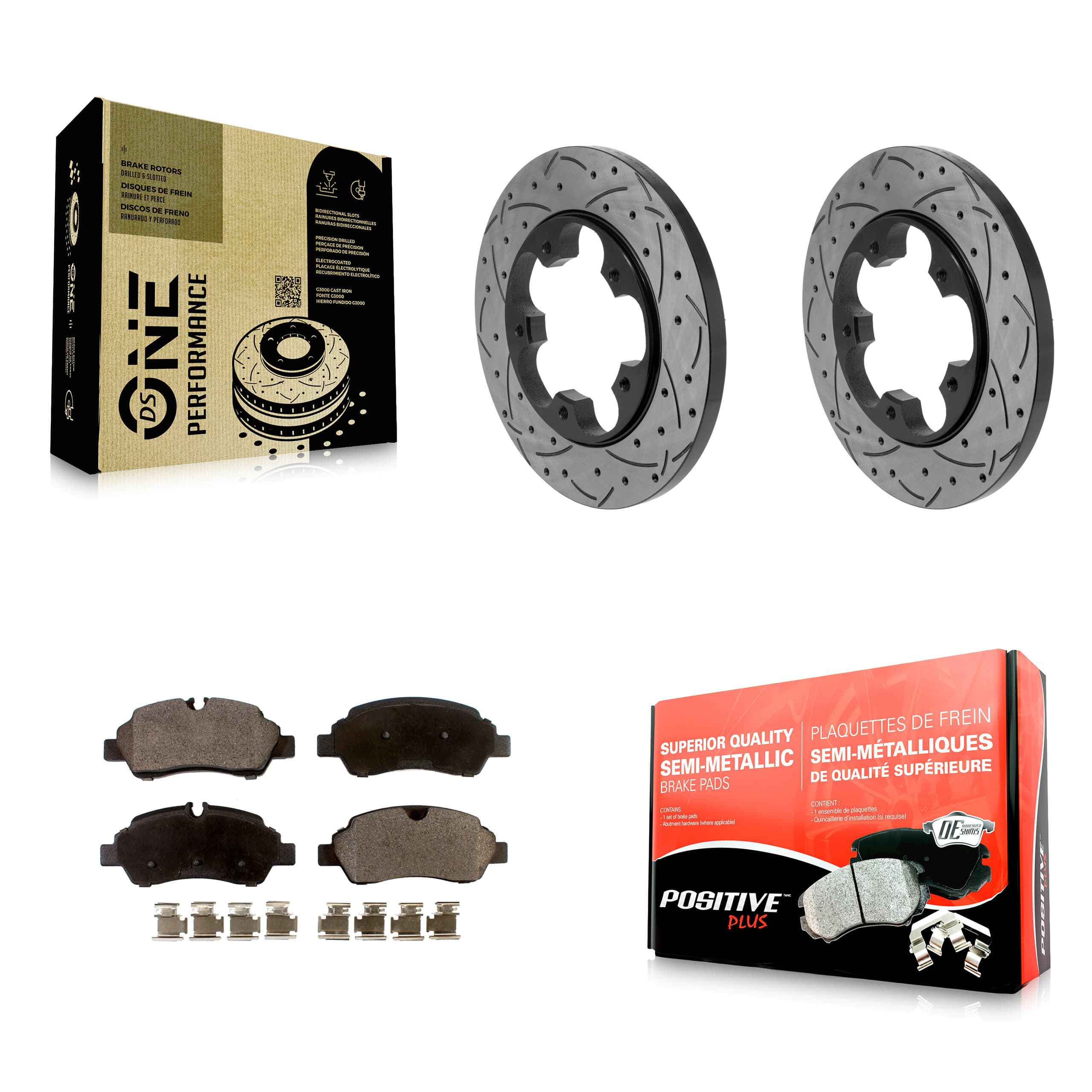 Transit Auto - KDF-101993 - Rear Disc Brake Kits image 1