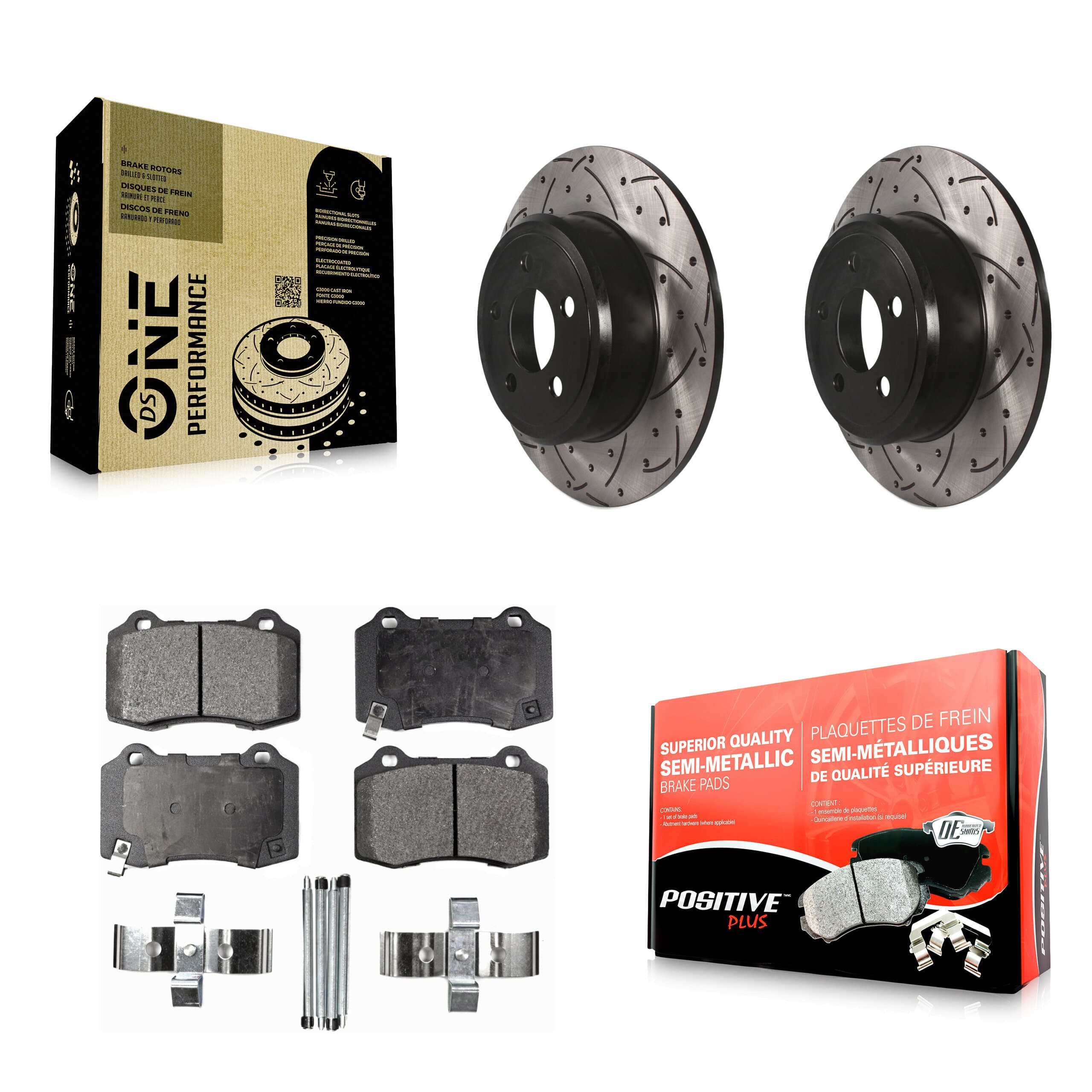 Transit Auto - KDF-102086 - Rear Disc Brake Kits image 1