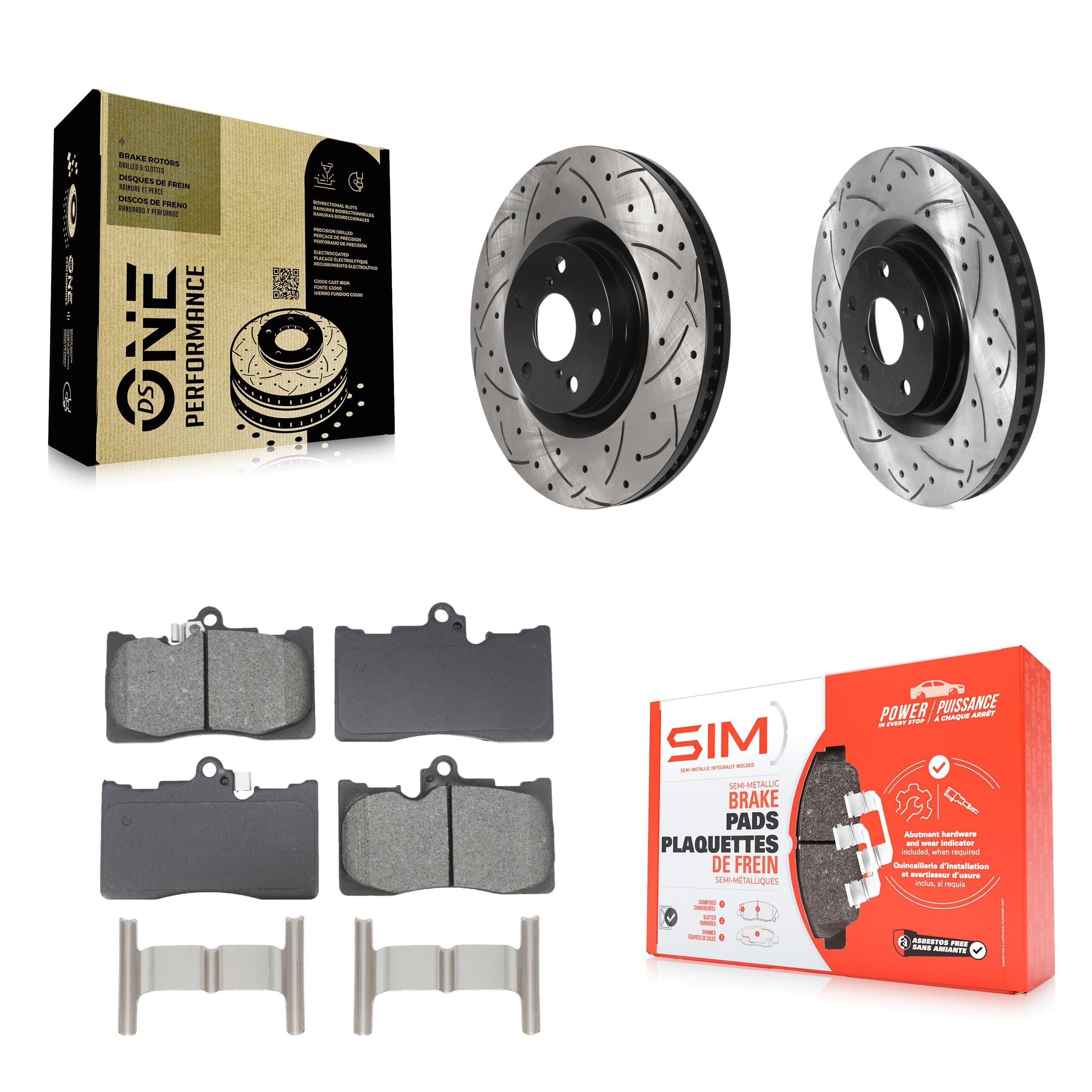 Transit Auto - KDS-101092 - Front Disc Brake Kits image 1