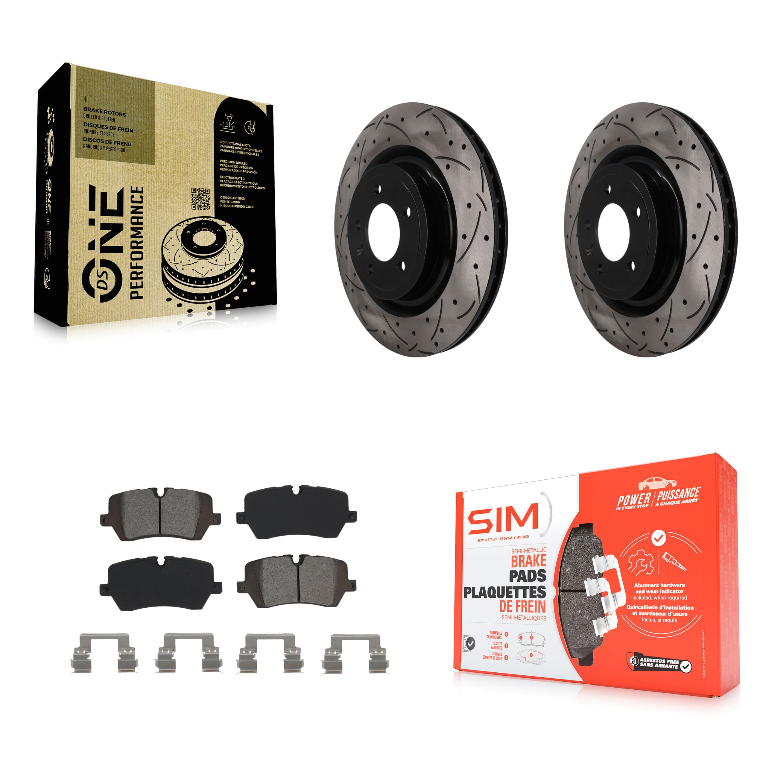 Transit Auto - KDS-101670 - Rear Disc Brake Kits image 1