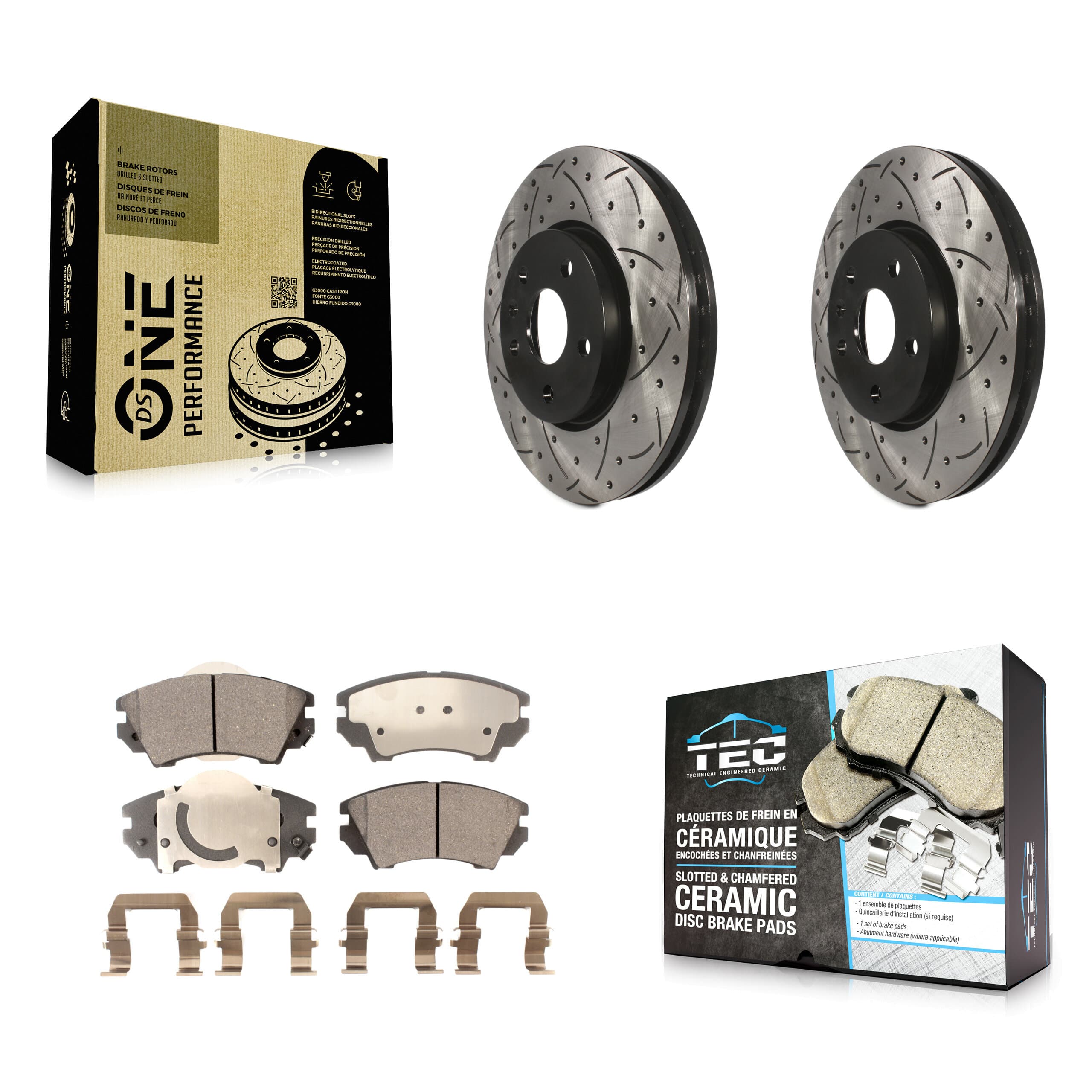 Transit Auto - KDT-100006 - Front Disc Brake Kits image 1