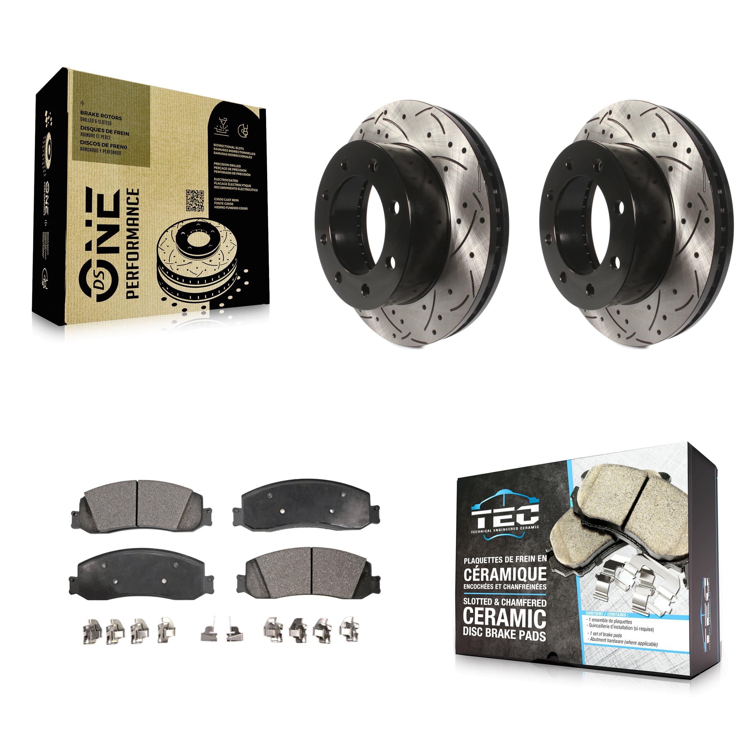 Transit Auto - KDT-100018 - Front Disc Brake Kits image 1