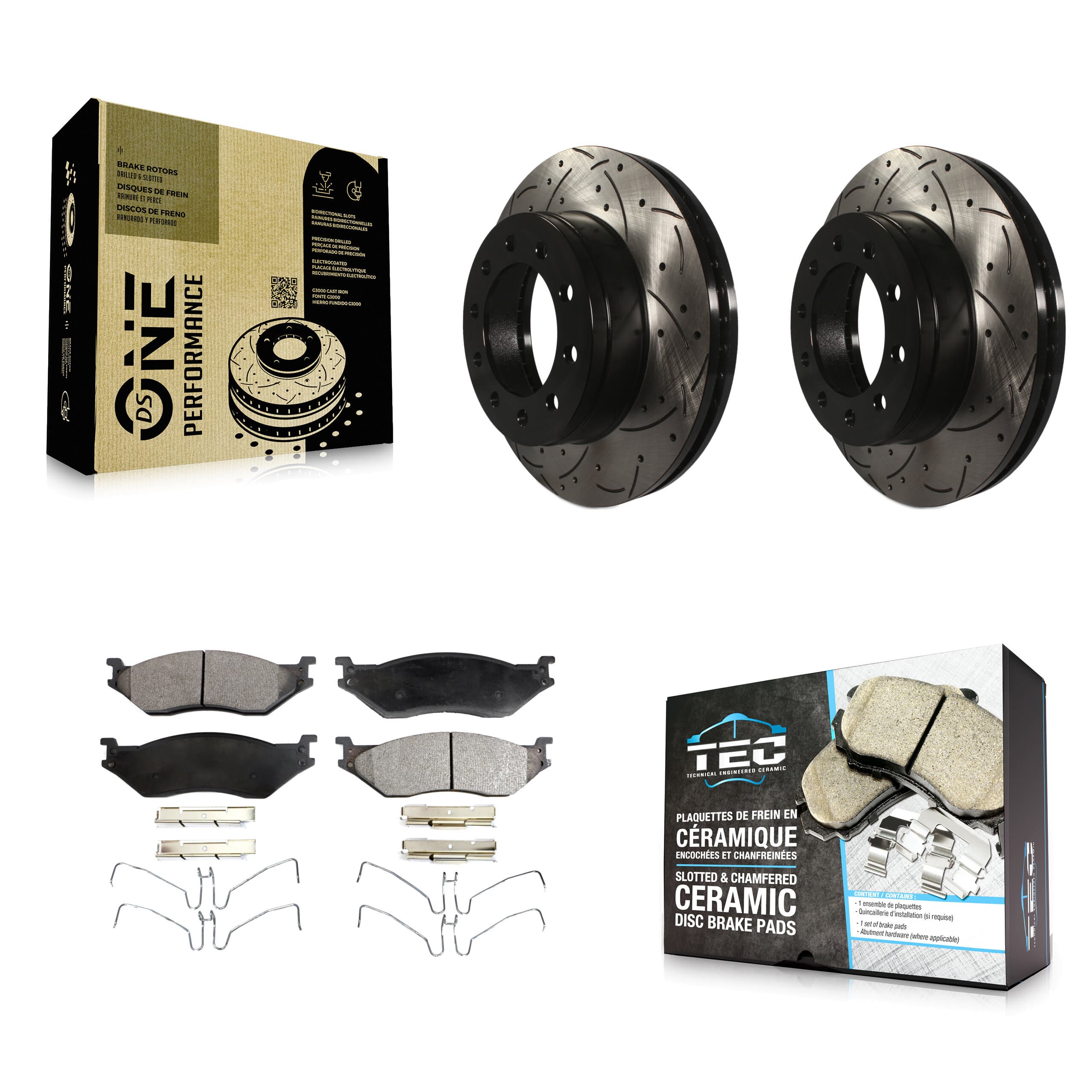 Transit Auto - KDT-100020 - Front Disc Brake Kits image 1