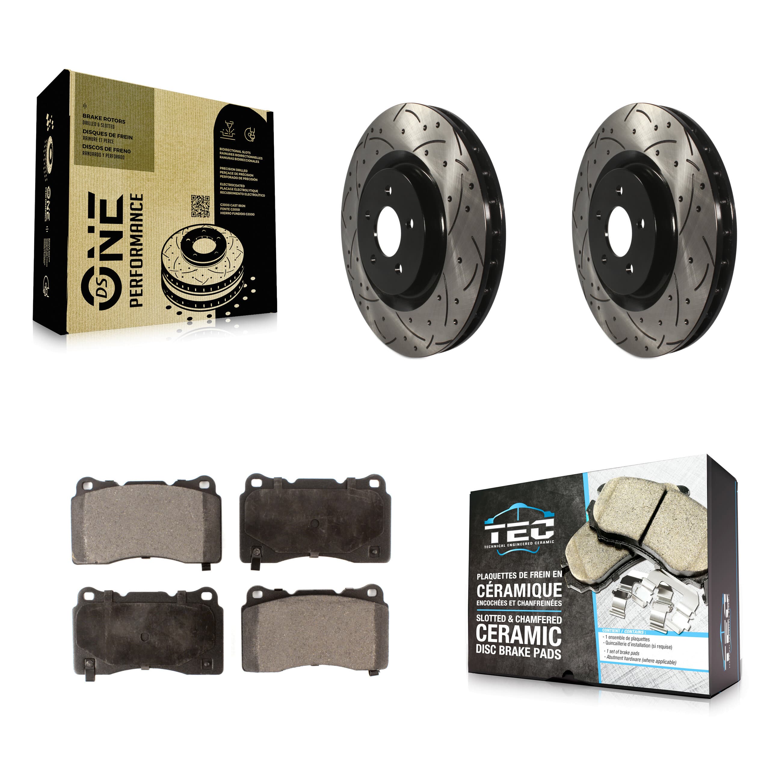 Transit Auto - KDT-100023 - Front Disc Brake Kits image 1