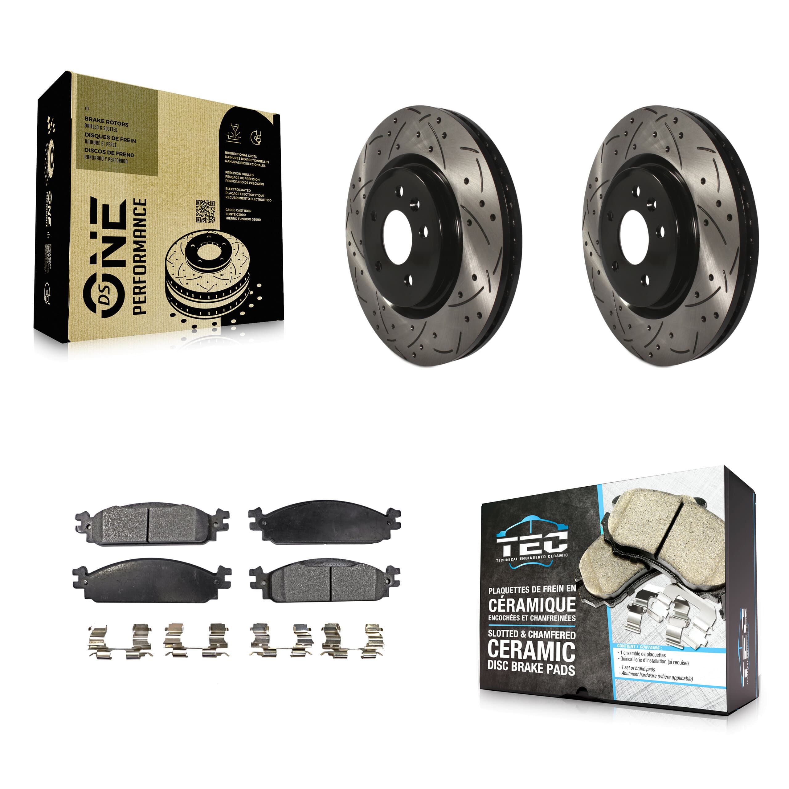 Transit Auto - KDT-100027 - Front Disc Brake Kits image 1