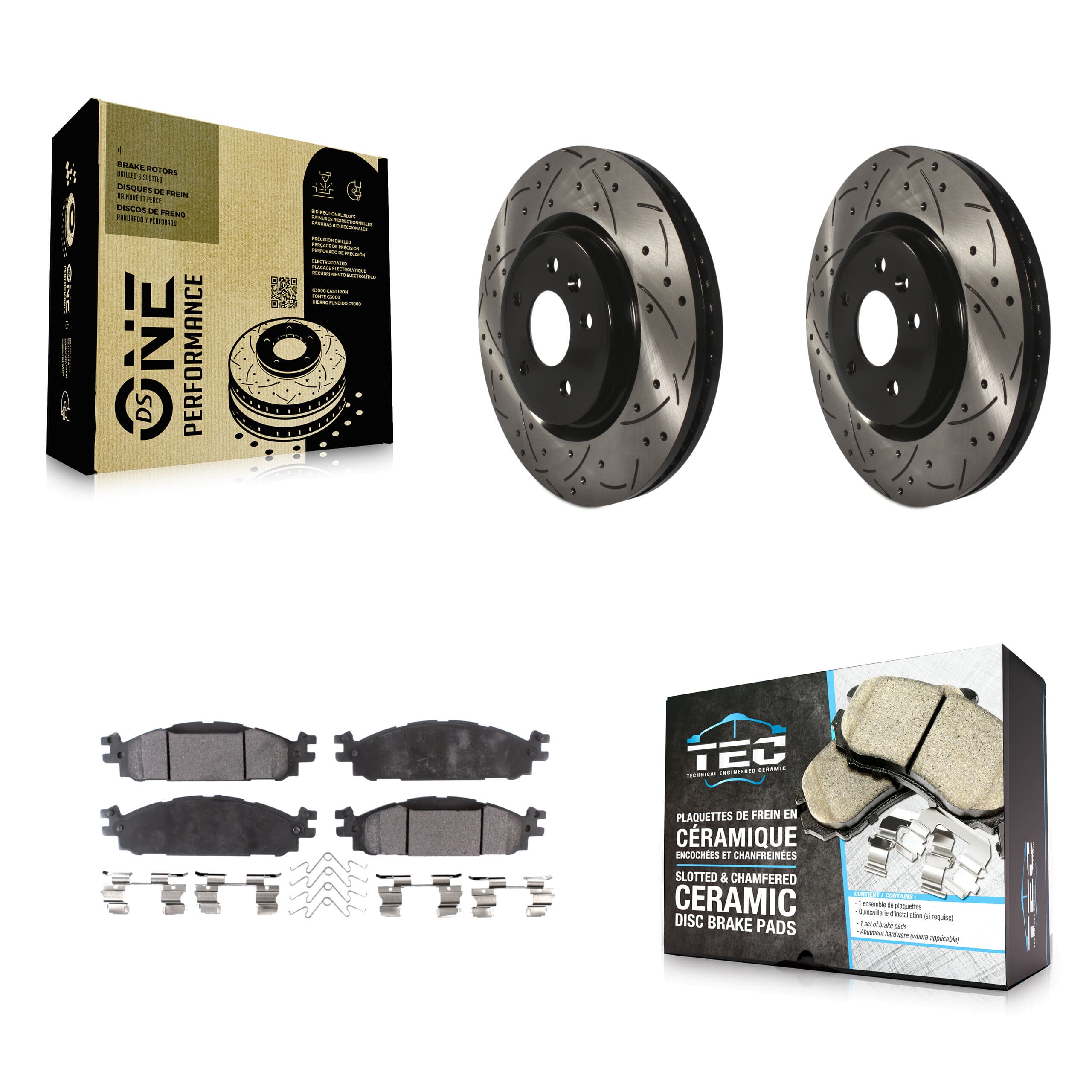 Transit Auto - KDT-100028 - Front Disc Brake Kits image 1