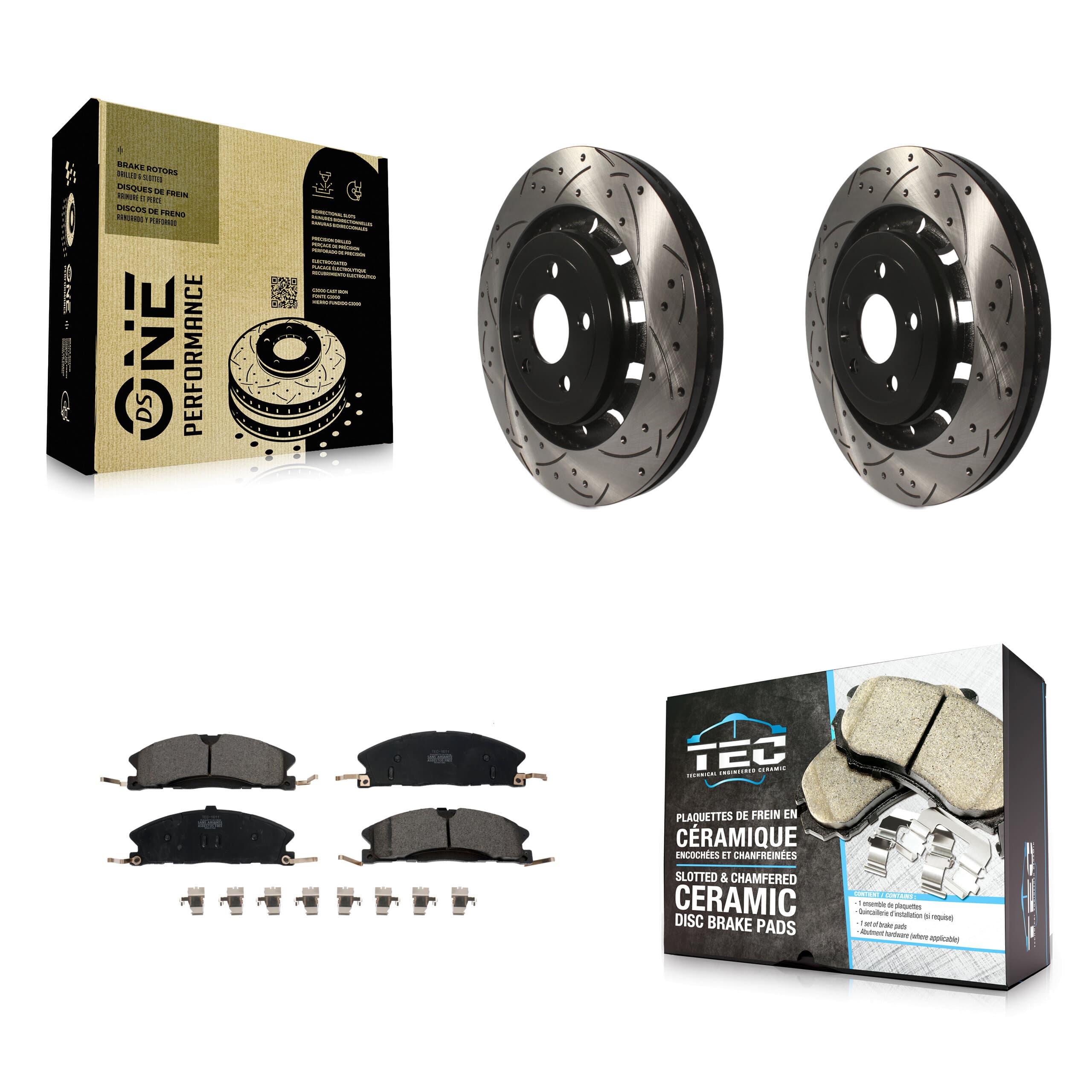 Transit Auto - KDT-100033 - Front Disc Brake Kits image 1