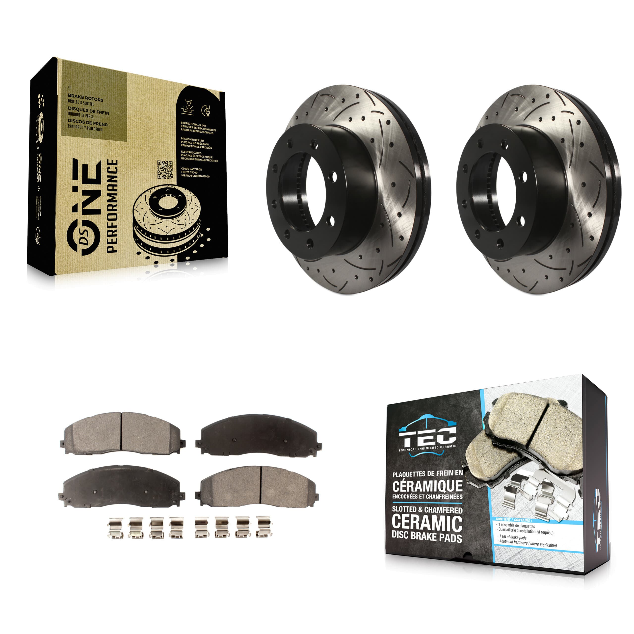Transit Auto - KDT-100036 - Front Disc Brake Kits image 1