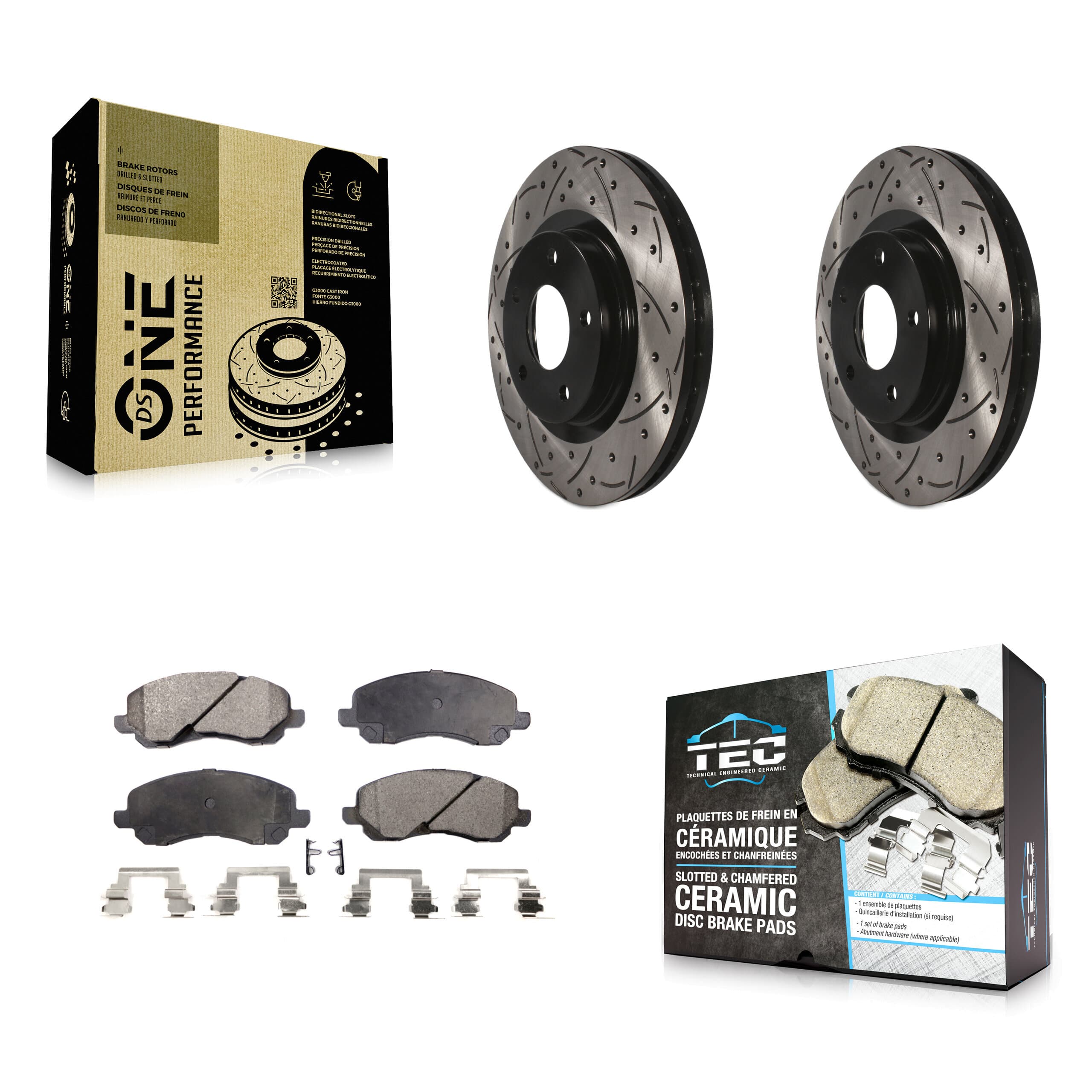 Transit Auto - KDT-100047 - Front Disc Brake Kits image 1