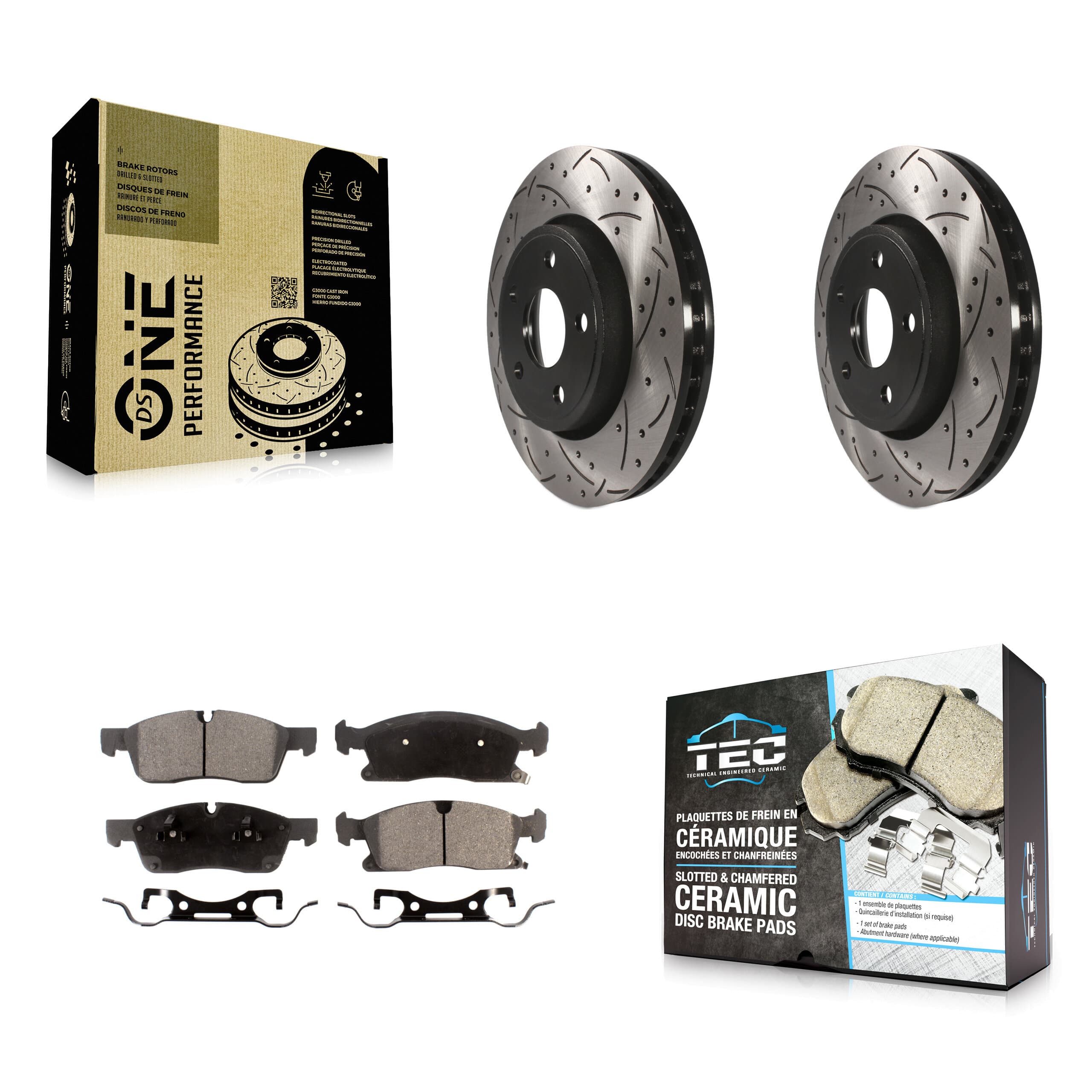 Transit Auto - KDT-100052 - Front Disc Brake Kits image 1