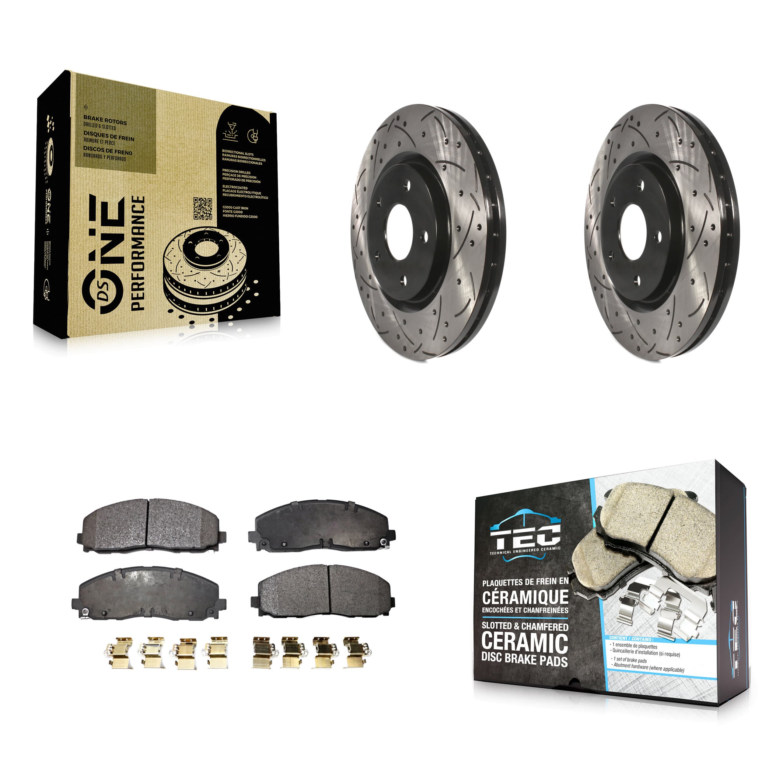 Transit Auto - KDT-100054 - Front Disc Brake Kits image 1