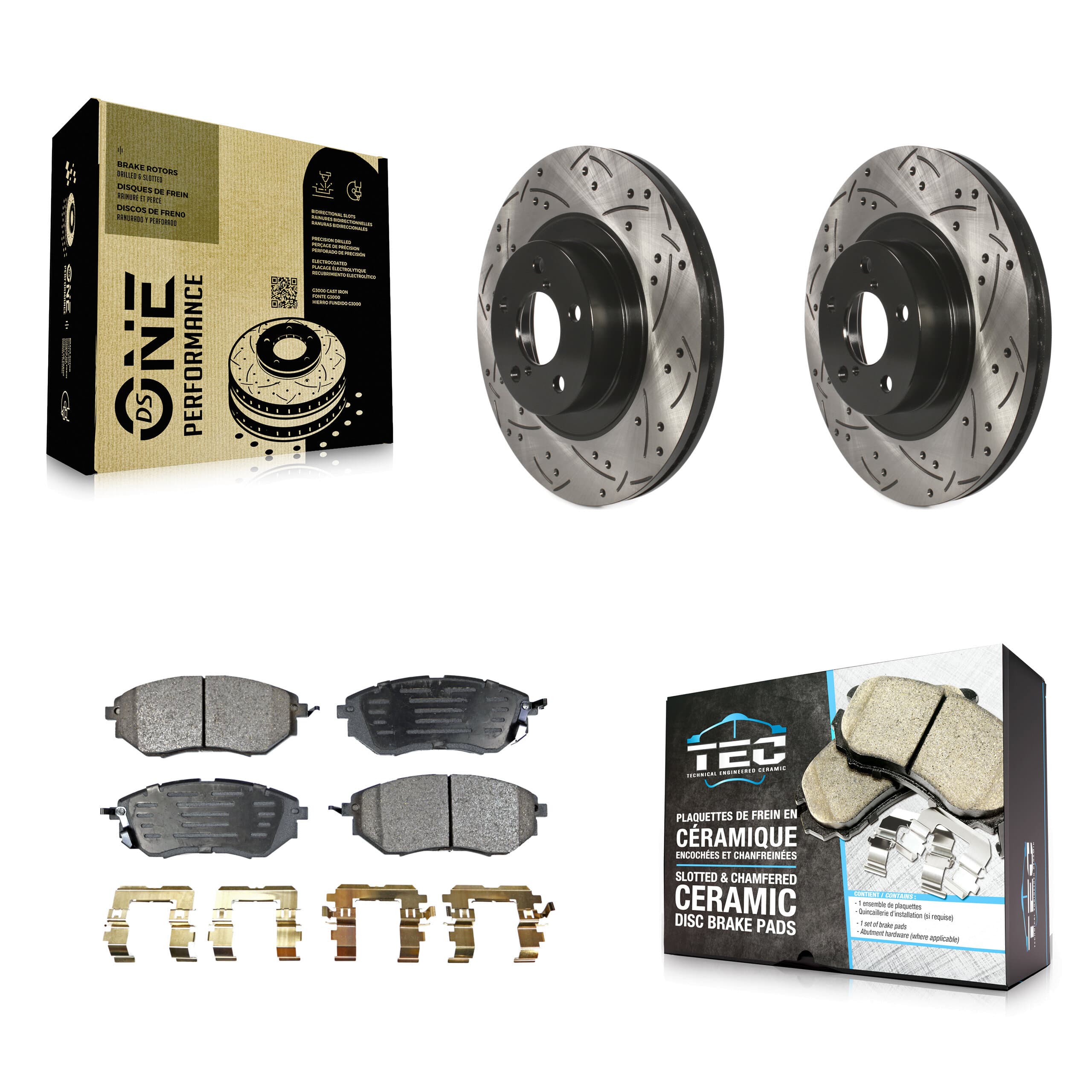 Transit Auto - KDT-100074 - Front Disc Brake Kits image 1