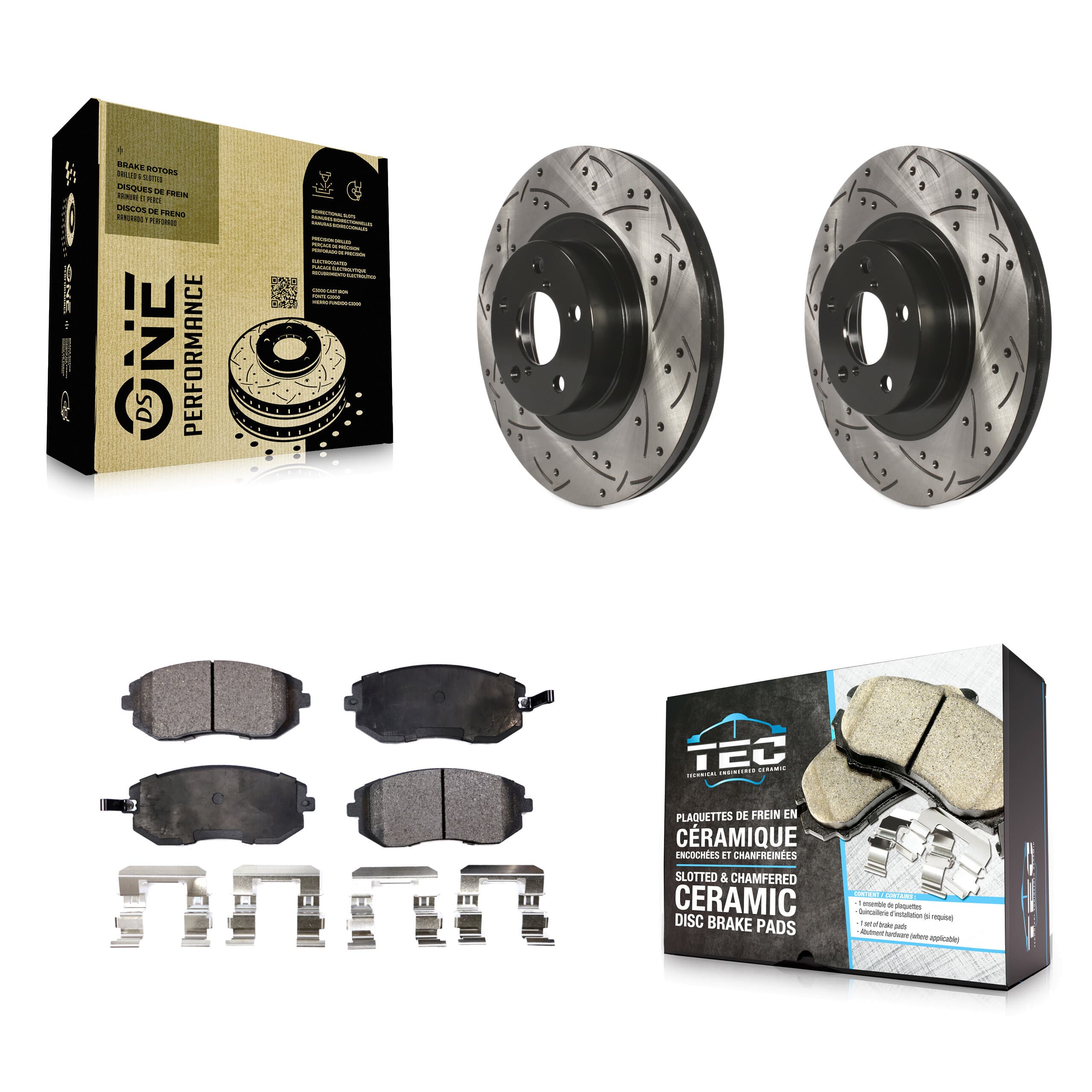 Transit Auto - KDT-100077 - Front Disc Brake Kits image 1