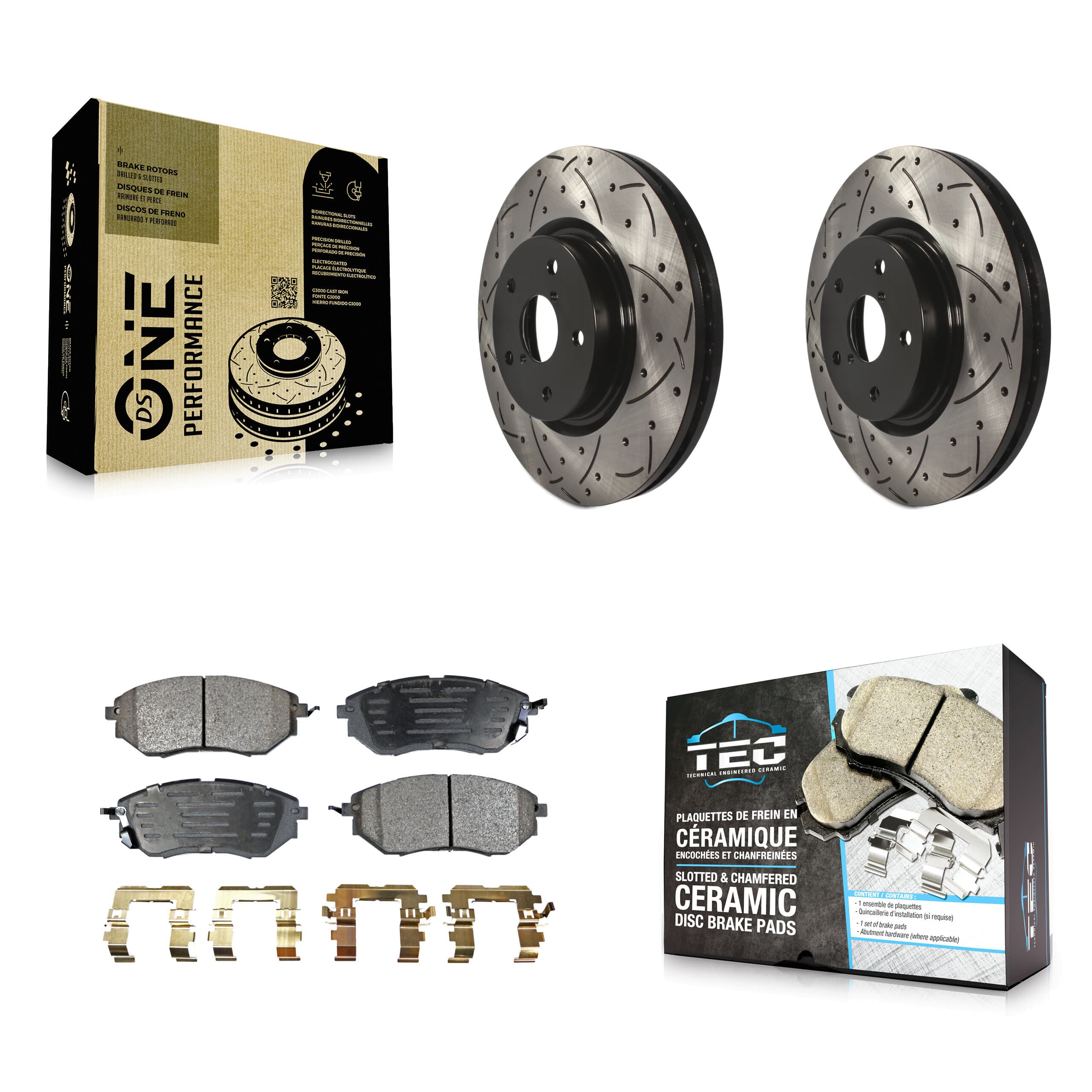 Transit Auto - KDT-100078 - Front Disc Brake Kits image 1