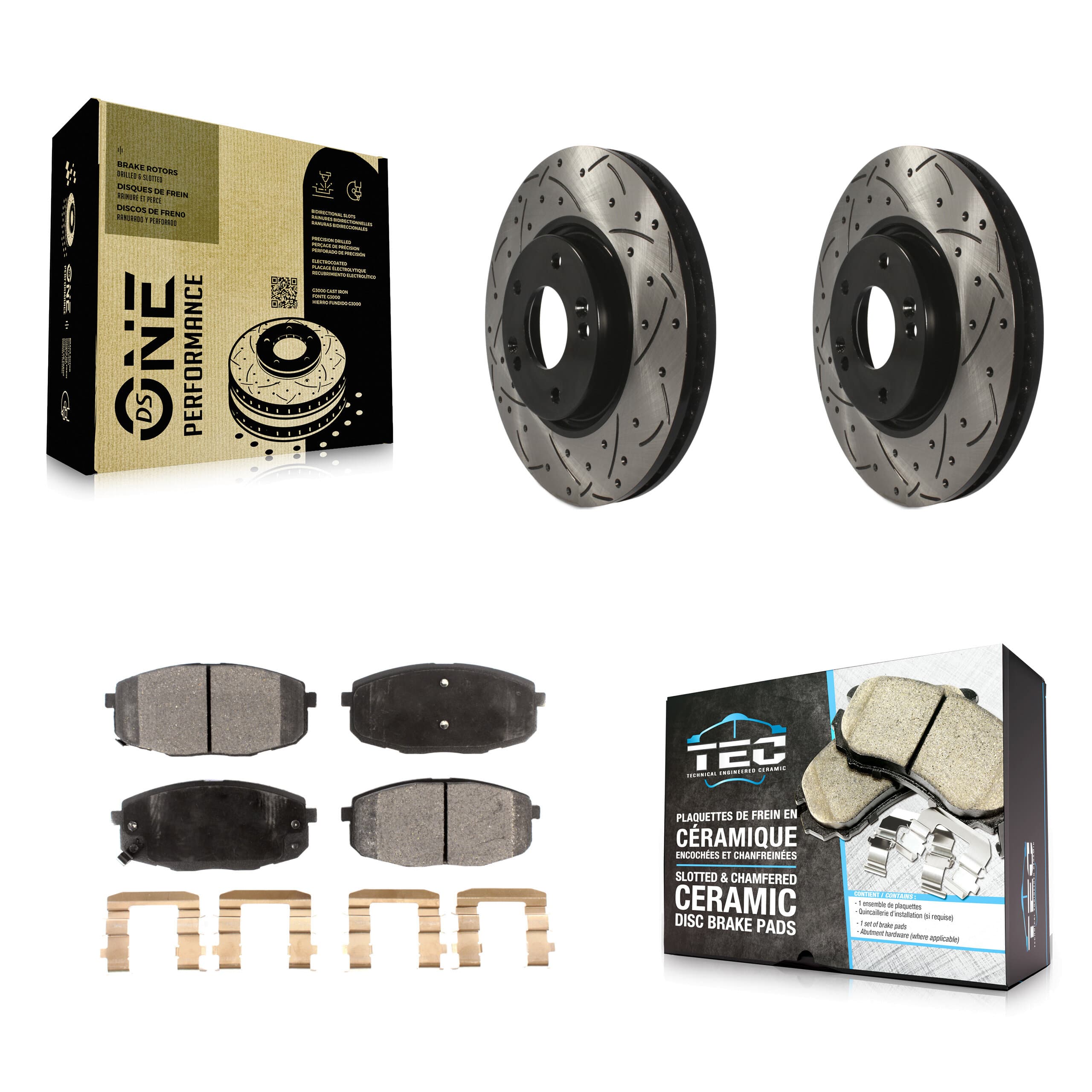 Transit Auto - KDT-100086 - Front Disc Brake Kits image 1