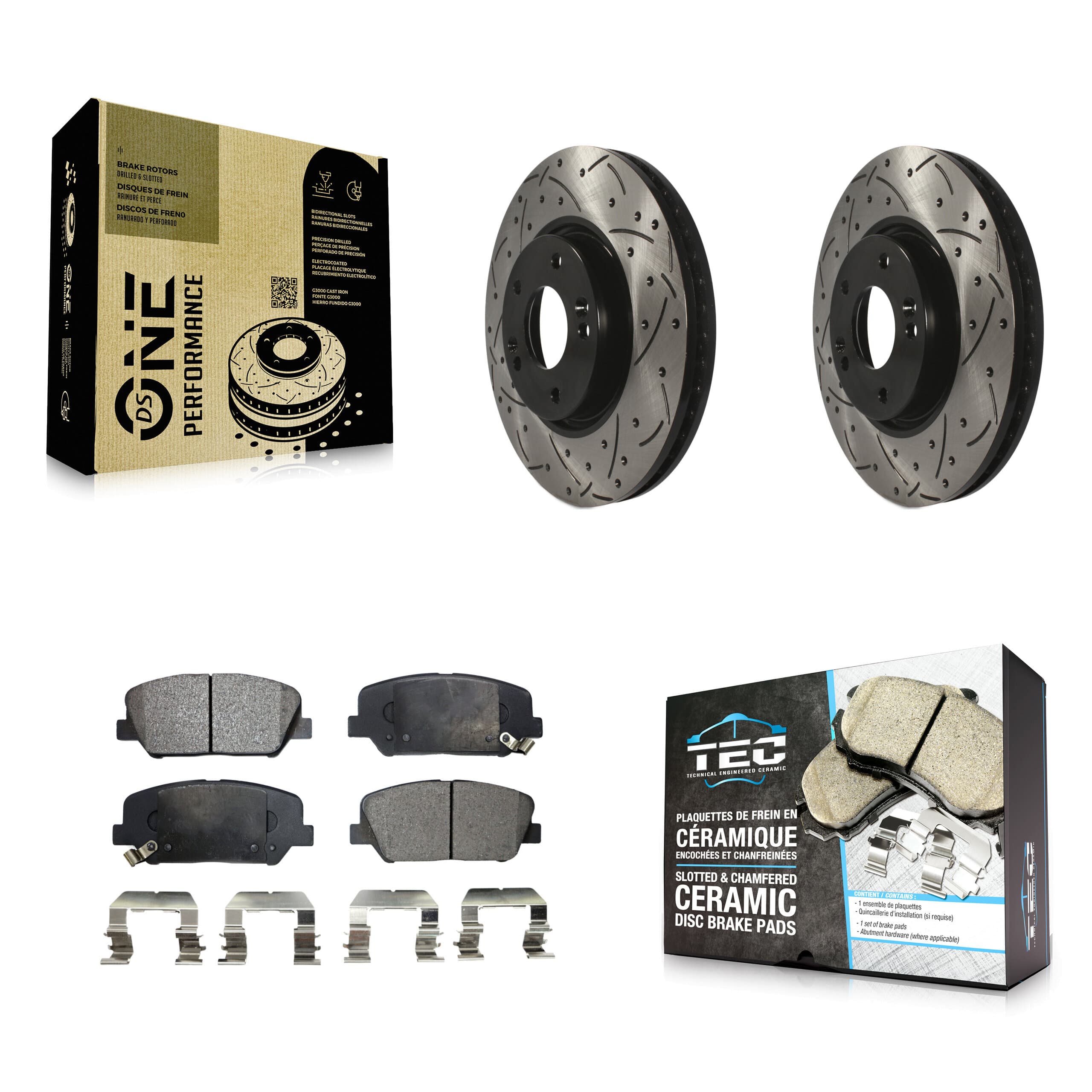 Transit Auto - KDT-100087 - Front Disc Brake Kits image 1