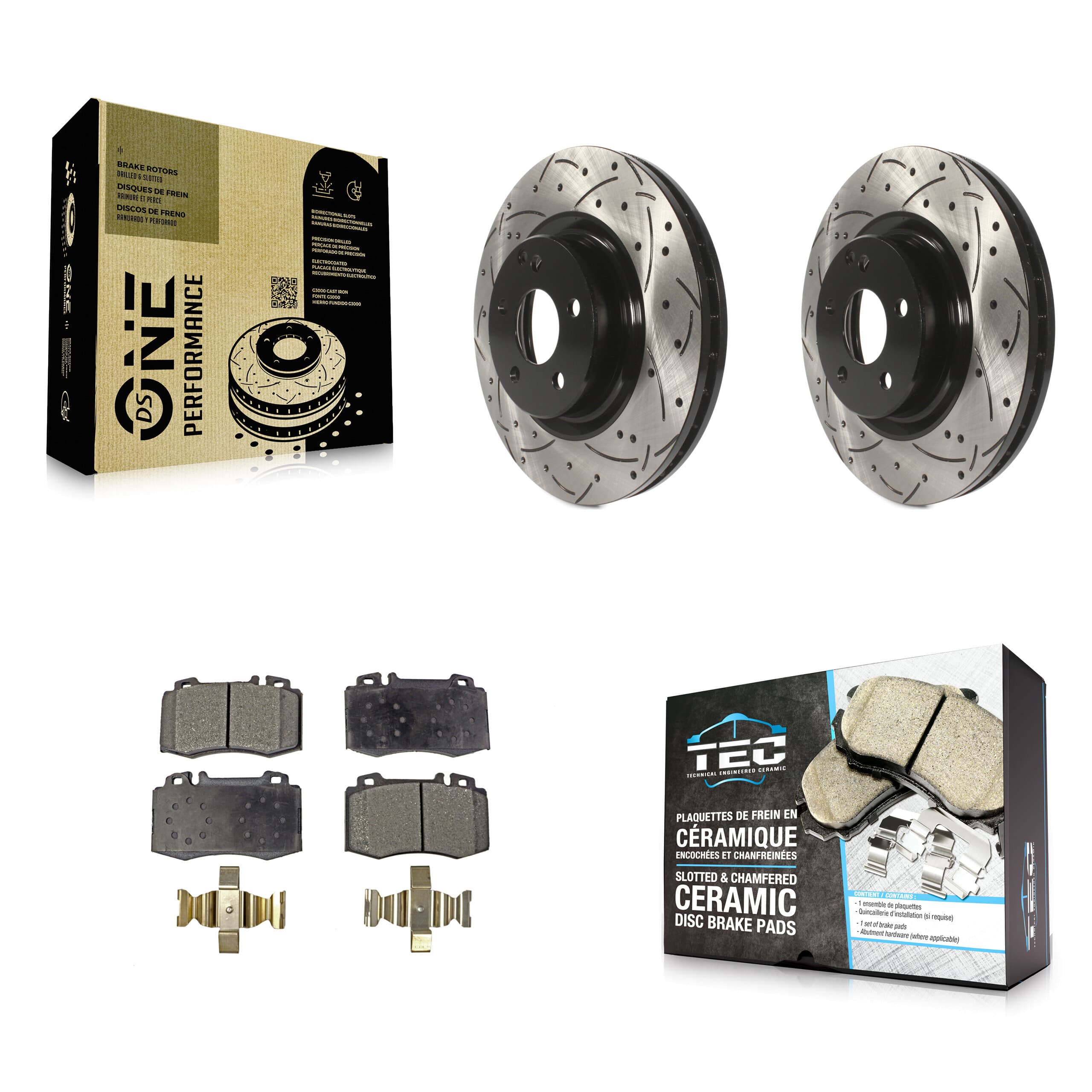 Transit Auto - KDT-100105 - Front Disc Brake Kits image 1