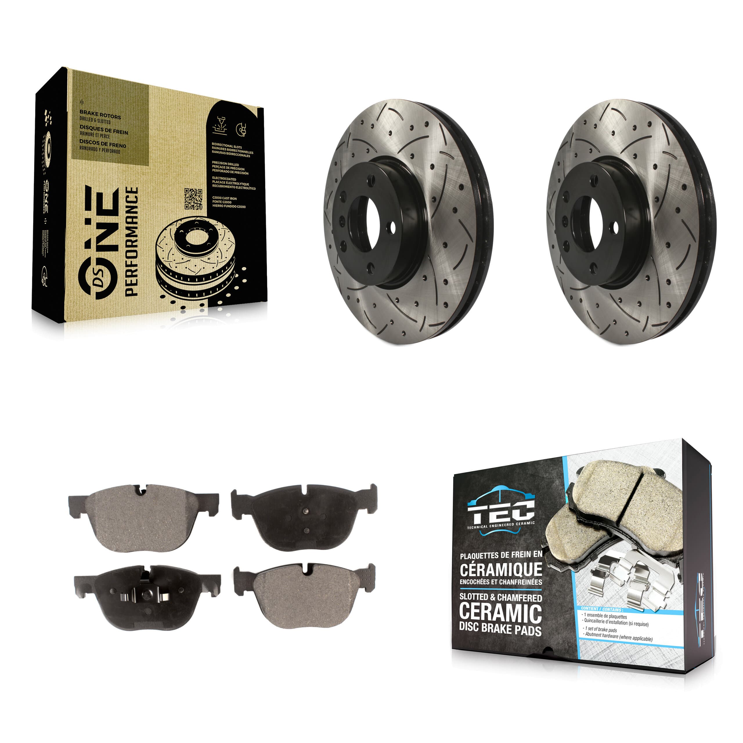 Transit Auto - KDT-100113 - Front Disc Brake Kits image 1