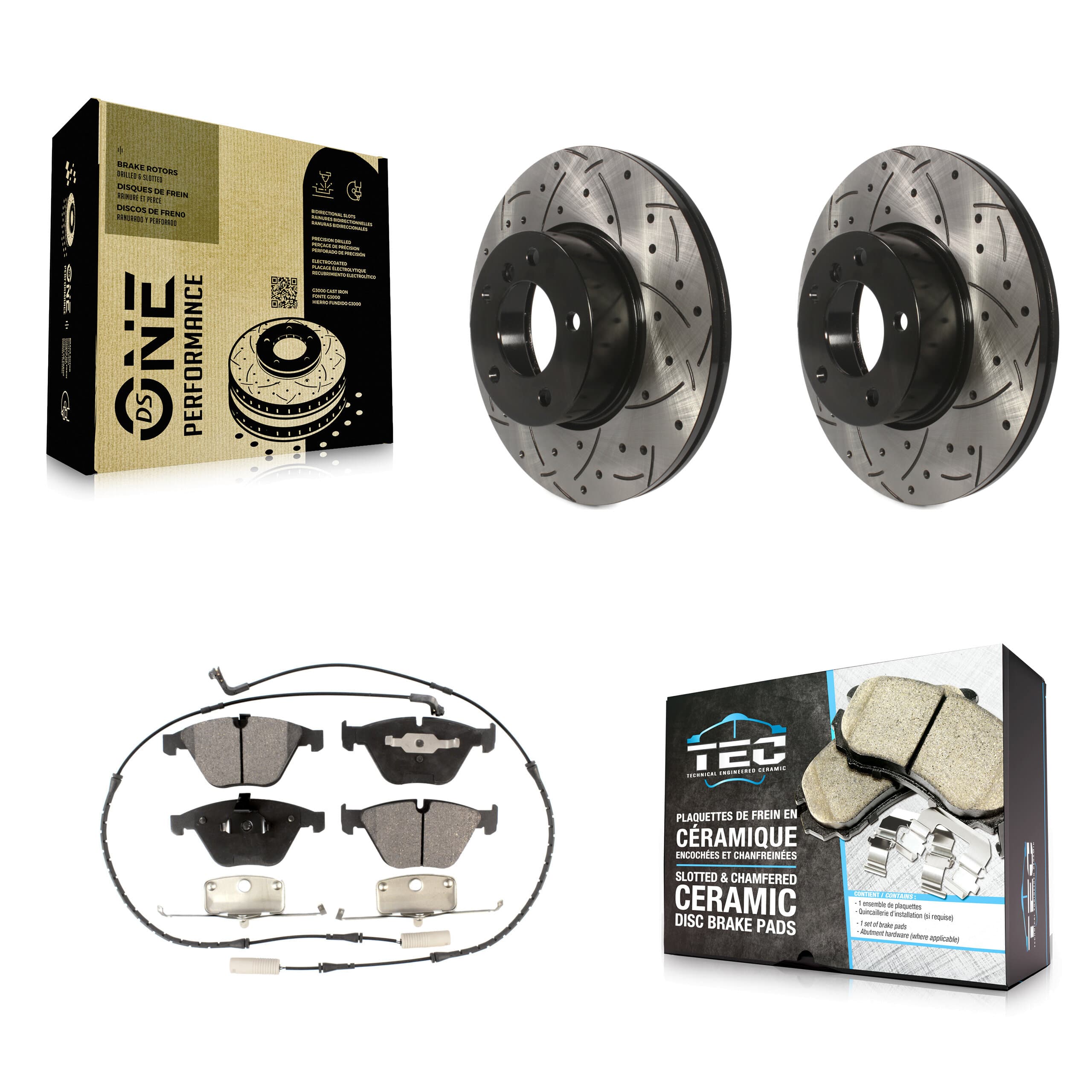 Transit Auto - KDT-100126 - Front Disc Brake Kits image 1