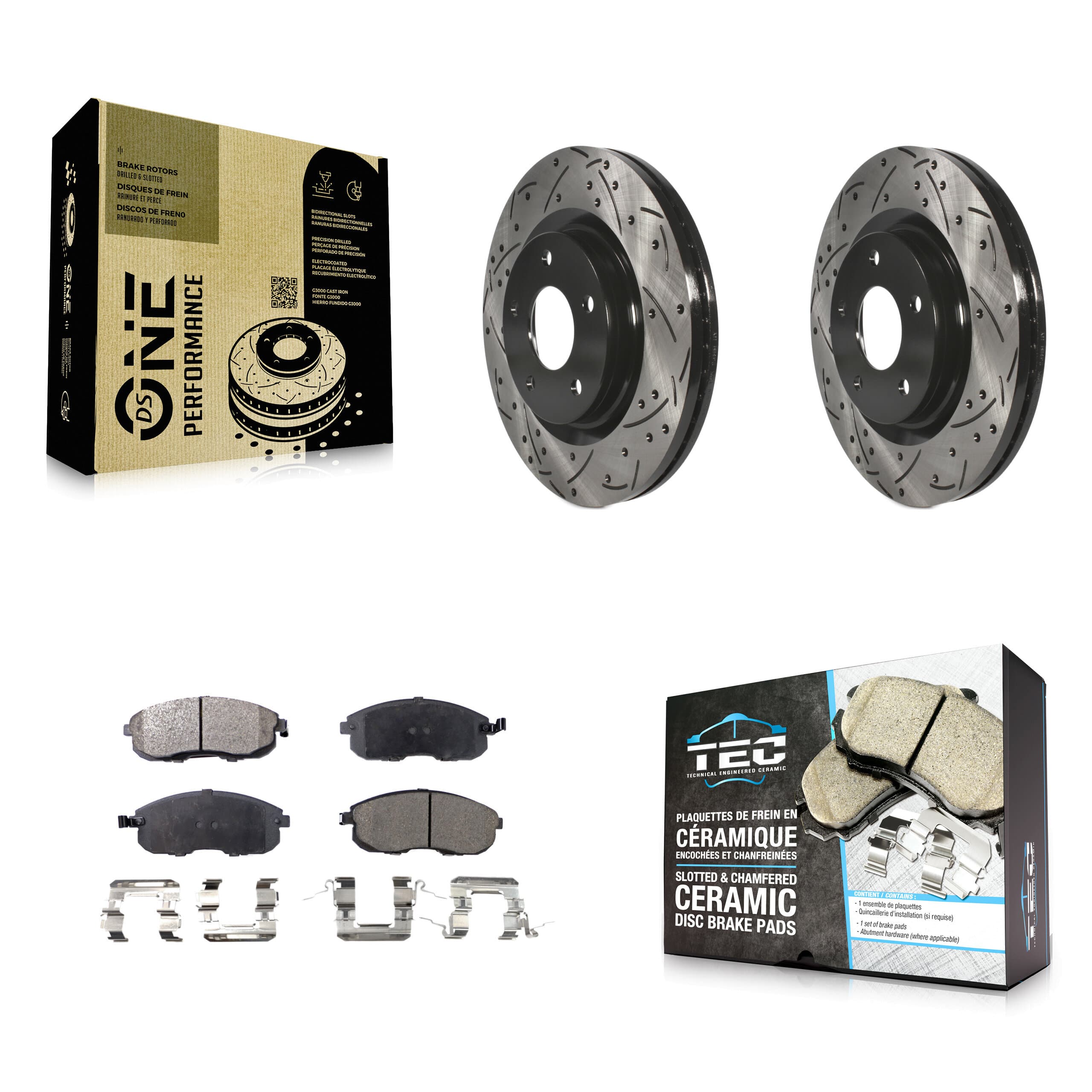 Transit Auto - KDT-100143 - Front Disc Brake Kits image 1