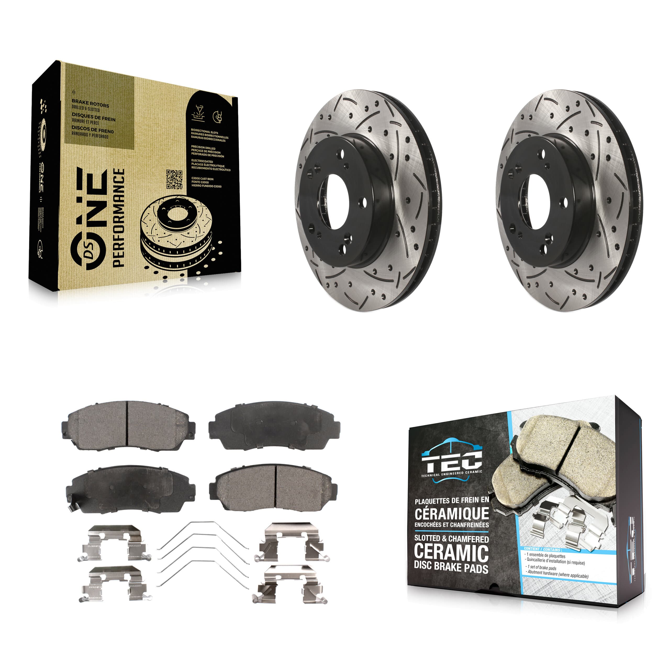 Transit Auto - KDT-100155 - Front Disc Brake Kits image 1