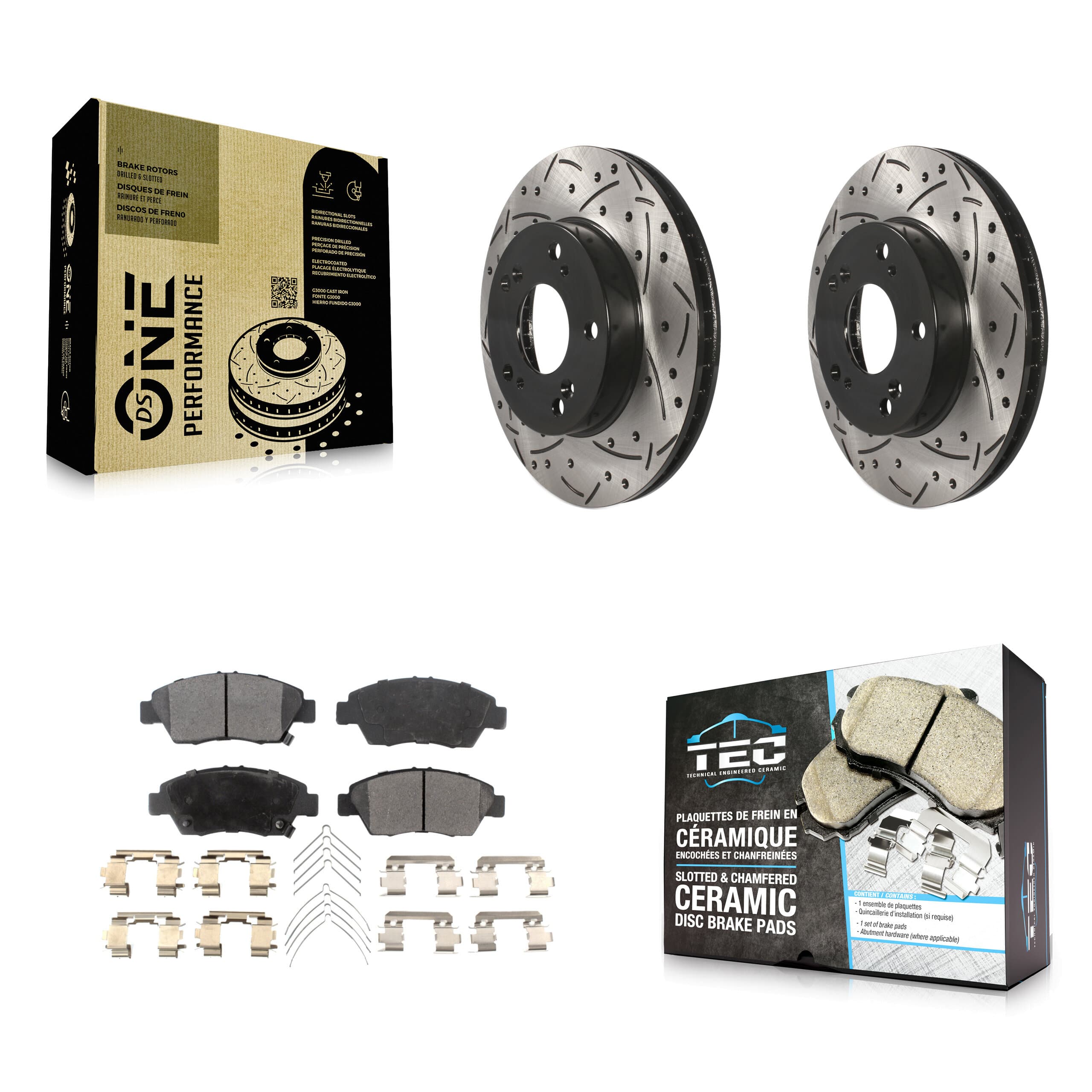 Transit Auto - KDT-100158 - Front Disc Brake Kits image 1