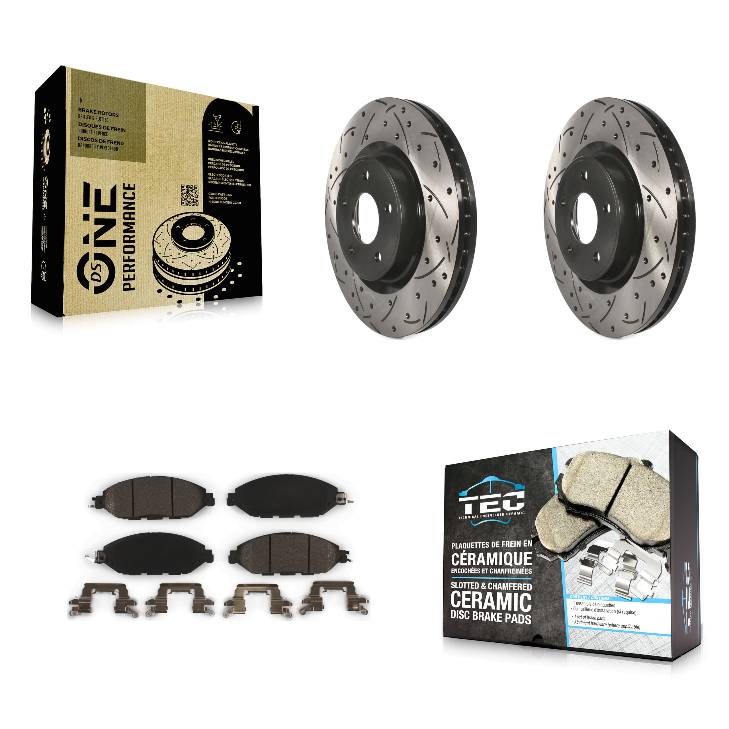 Transit Auto - KDT-100171 - Front Disc Brake Kits image 1