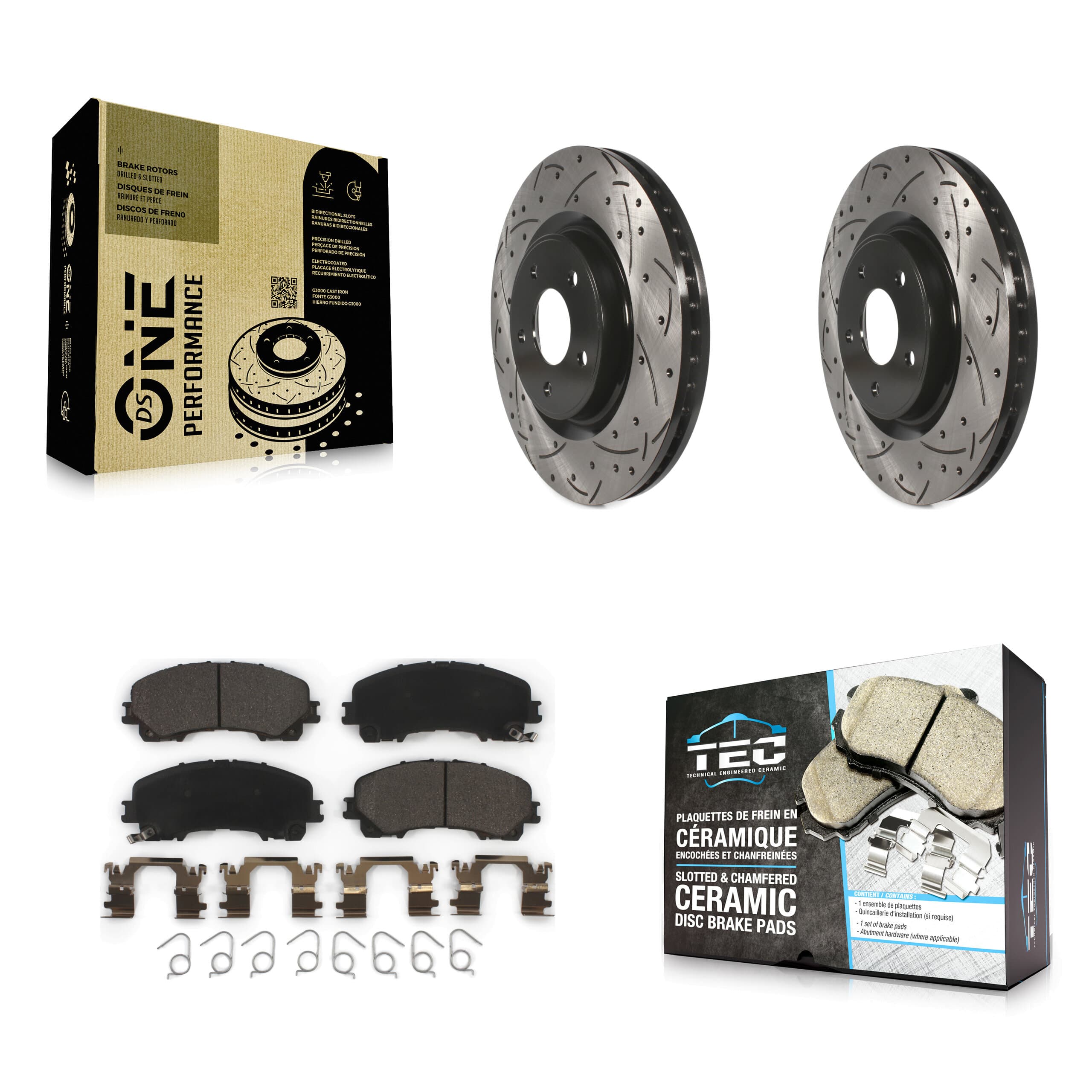 Transit Auto - KDT-100183 - Front Disc Brake Kits image 1