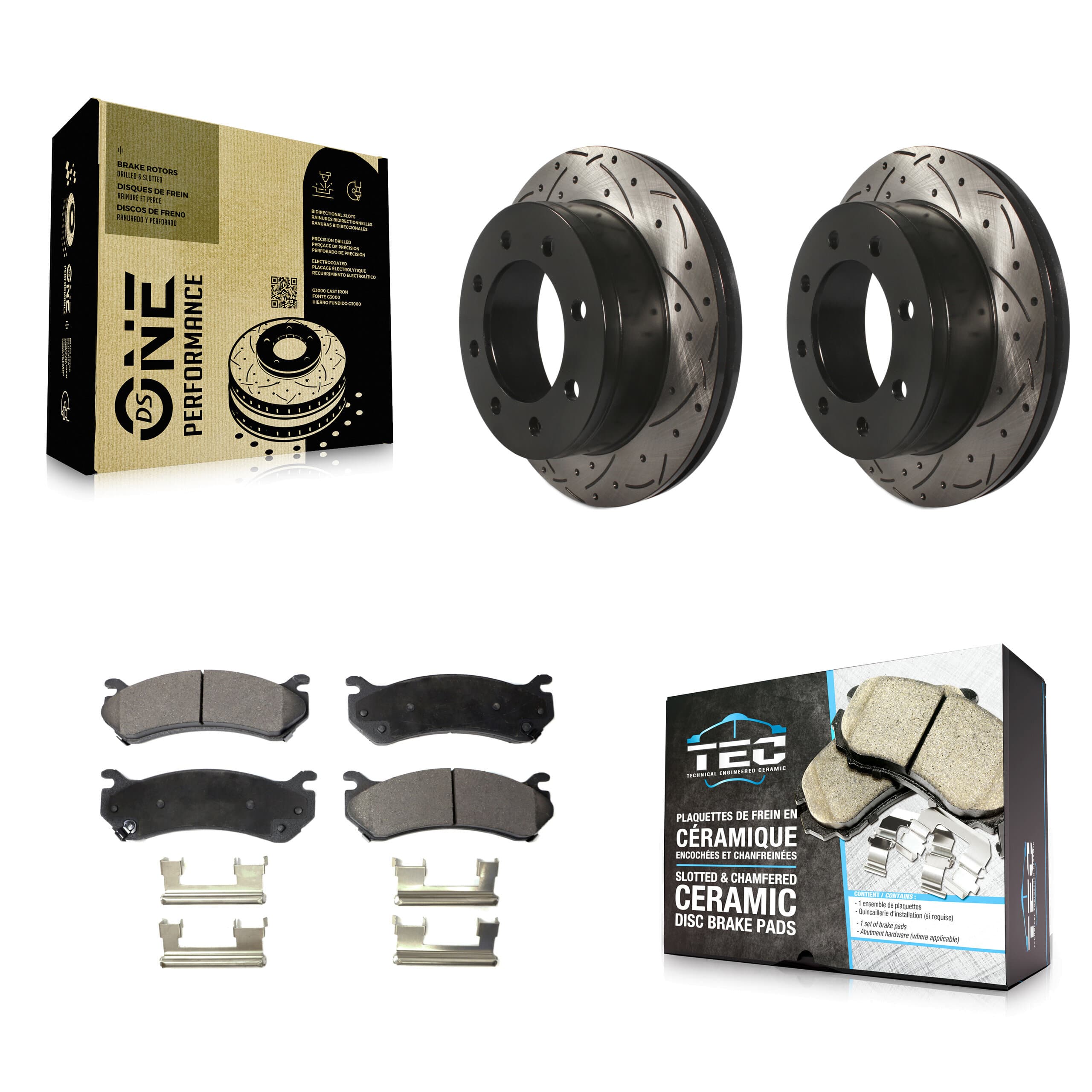 Transit Auto - KDT-100424 - Rear Disc Brake Kits image 1