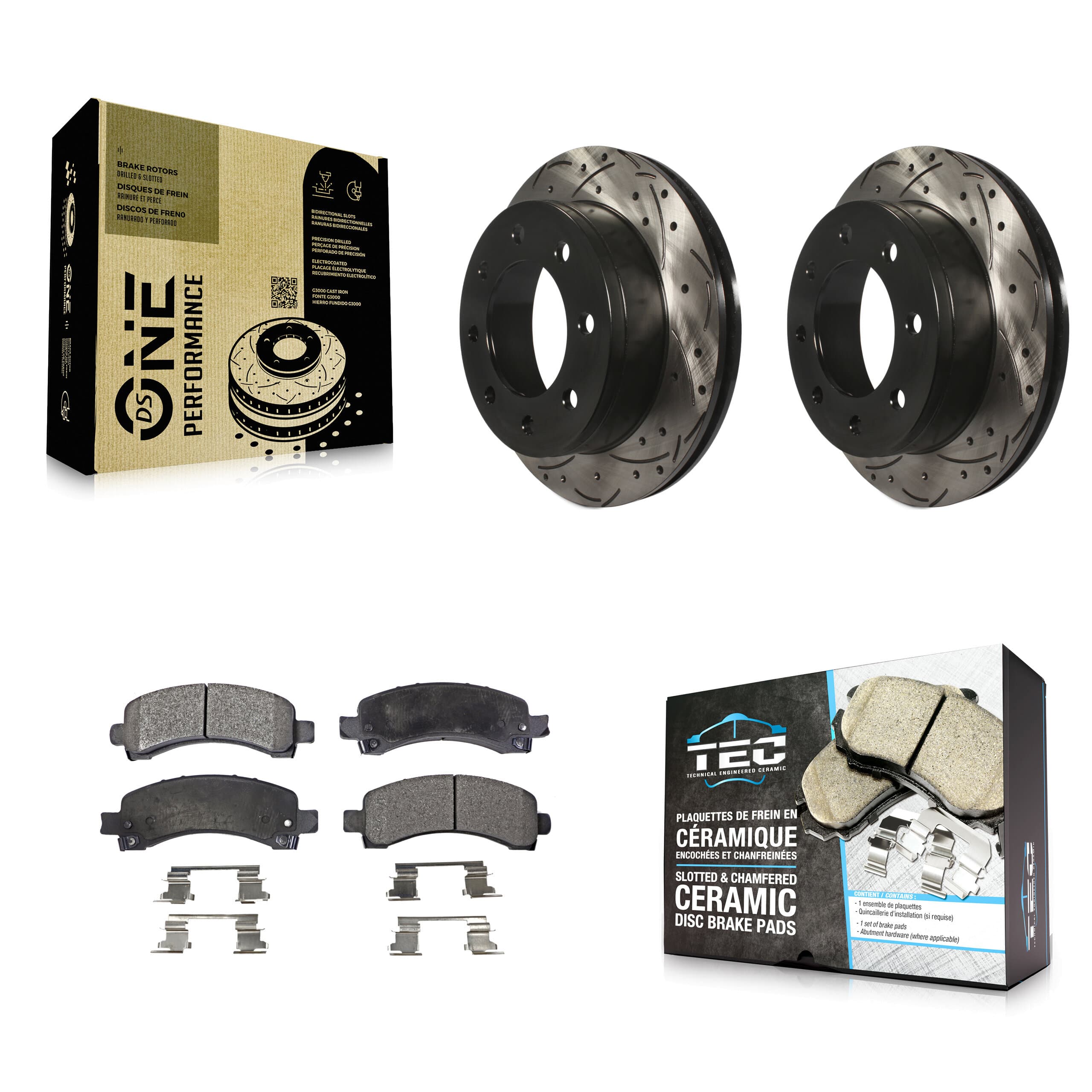 Transit Auto - KDT-100427 - Rear Disc Brake Kits image 1