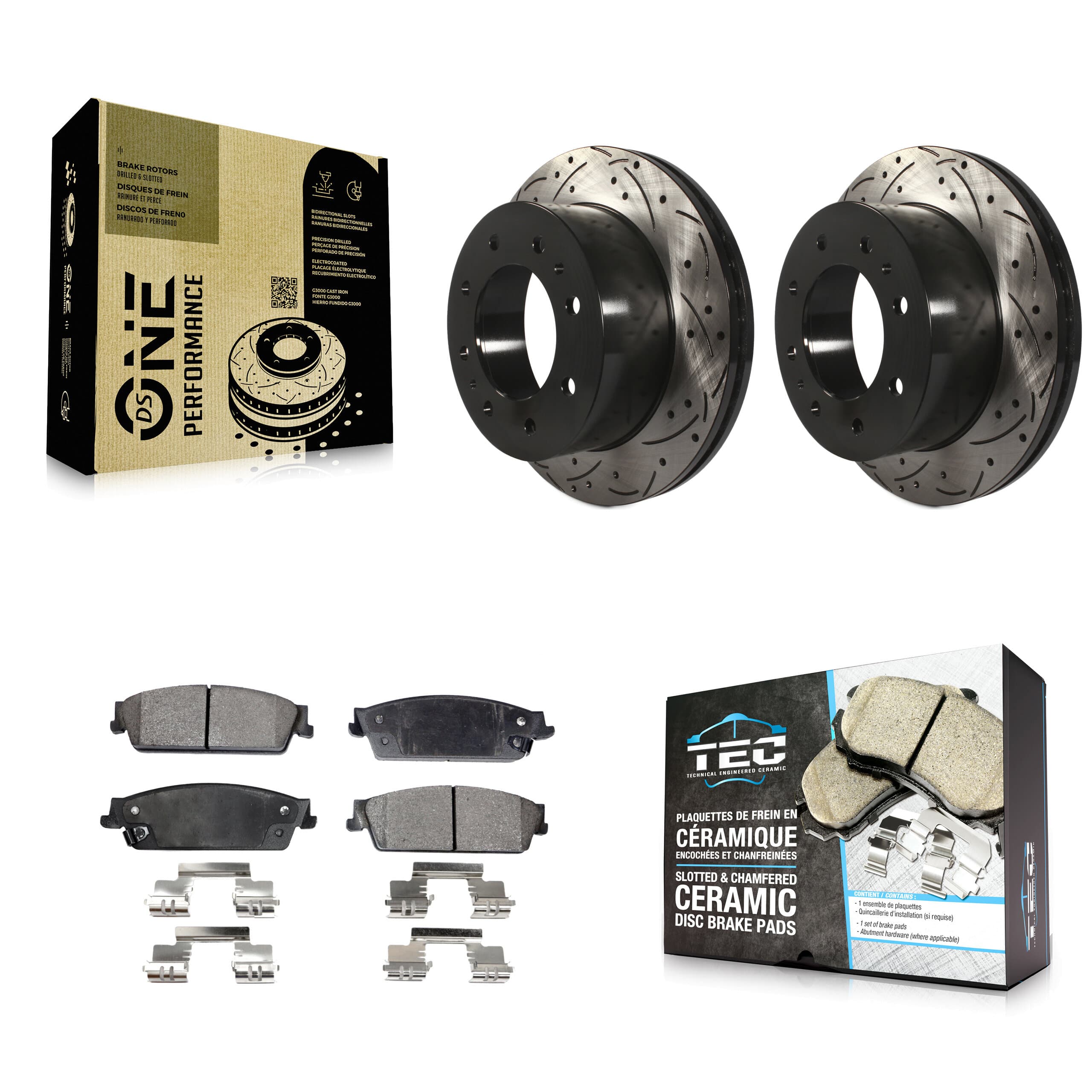 Transit Auto - KDT-100441 - Rear Disc Brake Kits image 1