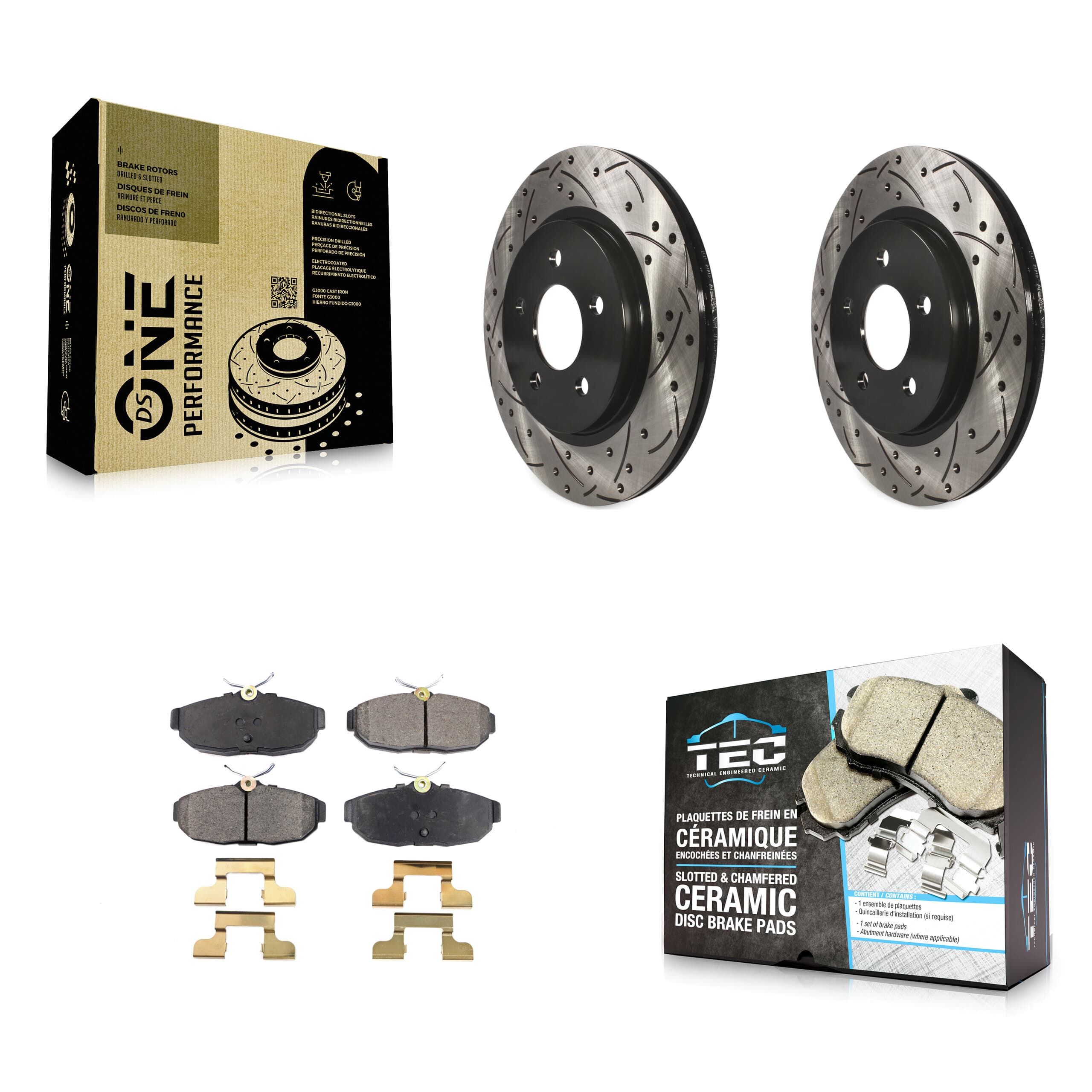 Transit Auto - KDT-100447 - Rear Disc Brake Kits image 1