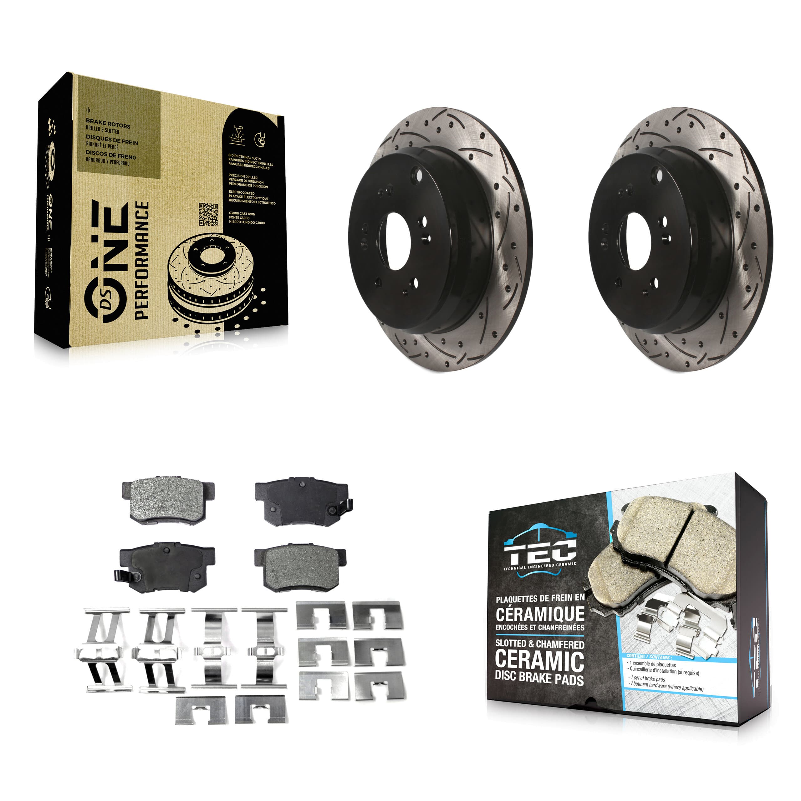 Transit Auto - KDT-100497 - Rear Disc Brake Kits image 1