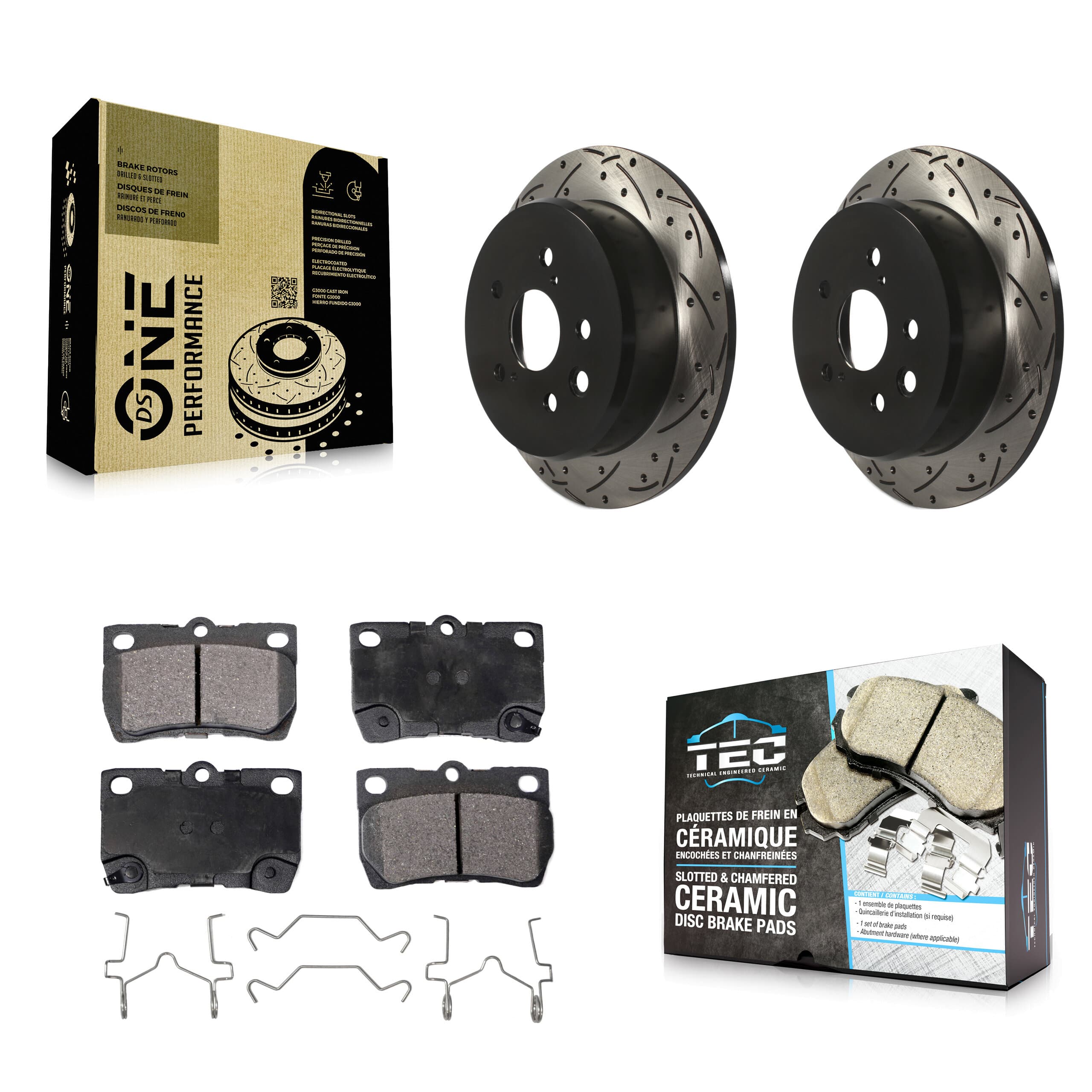 Transit Auto - KDT-100504 - Rear Disc Brake Kits image 1