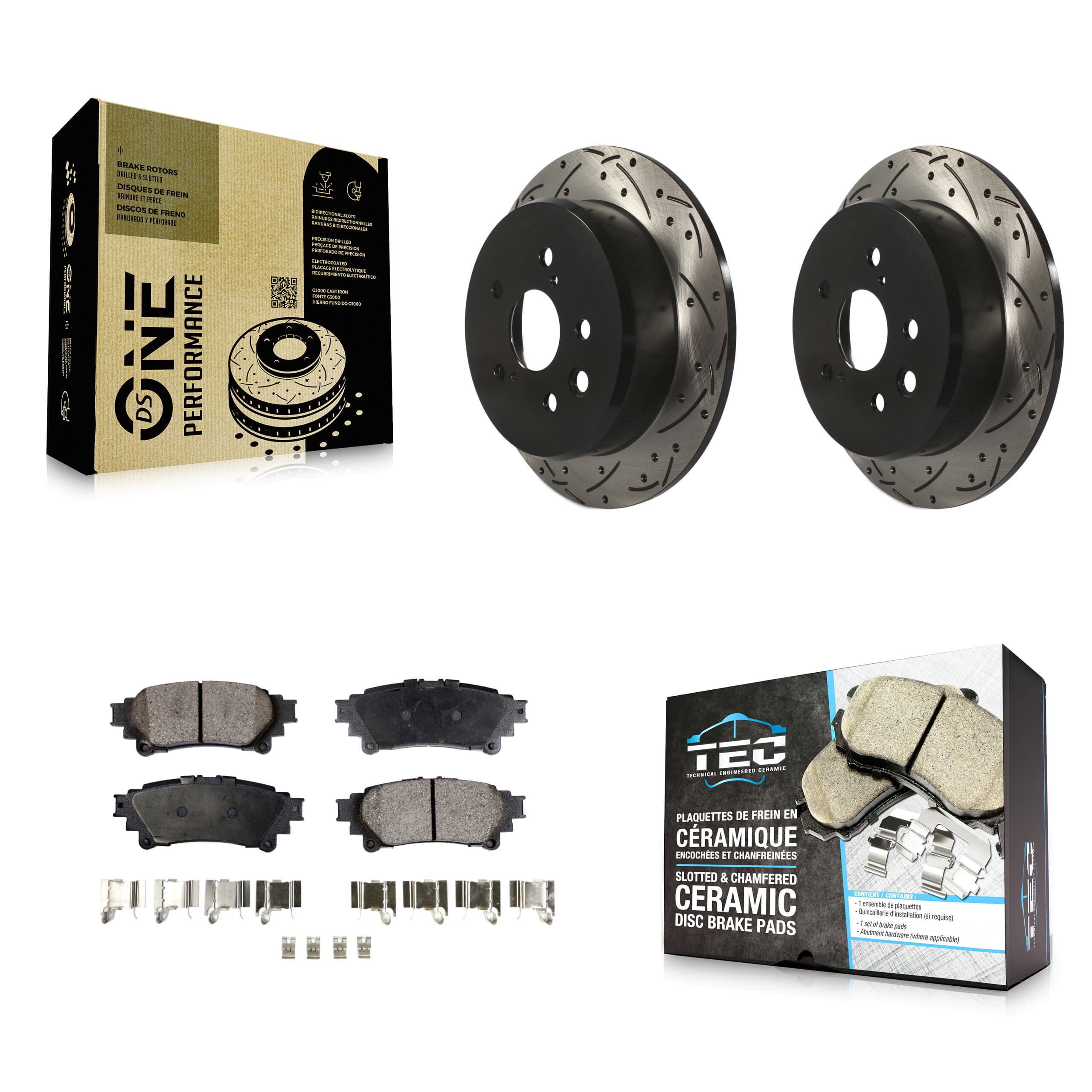 Transit Auto - KDT-100505 - Rear Disc Brake Kits image 1