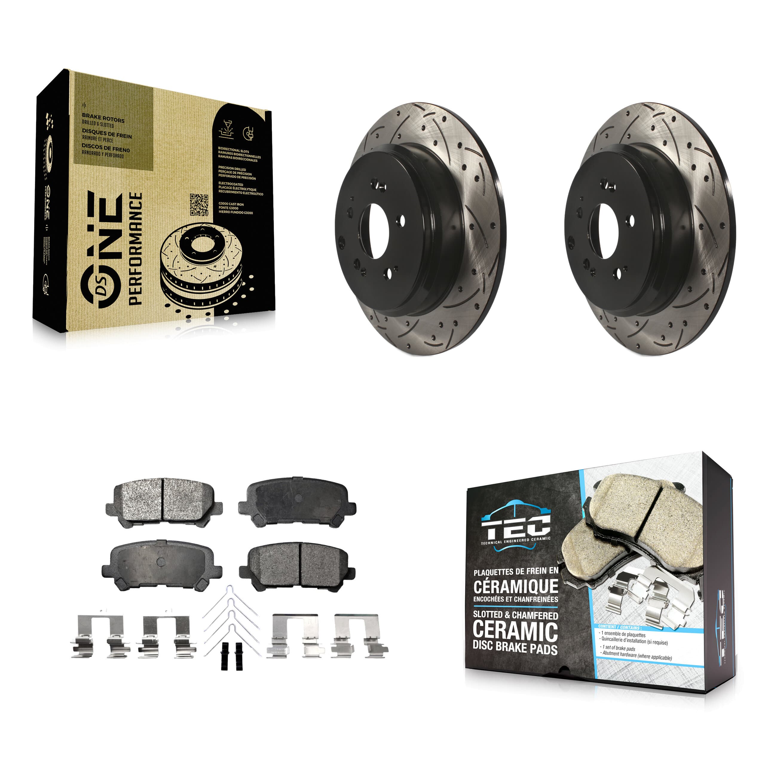 Transit Auto - KDT-100506 - Rear Disc Brake Kits image 1